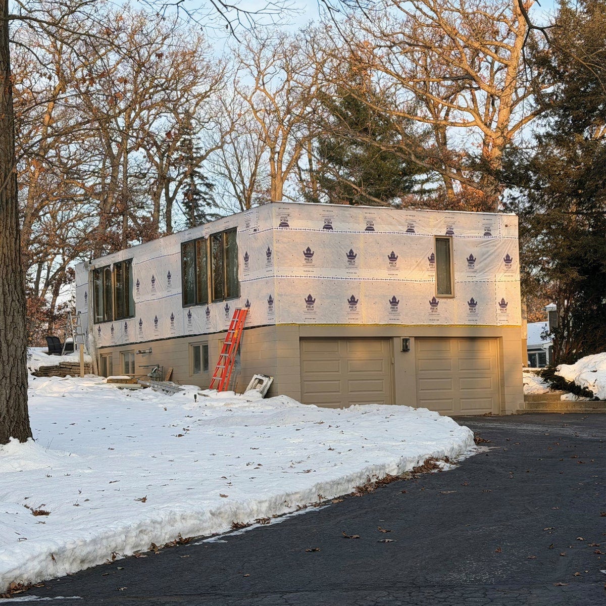 REX Wrap 10 Ft. x 100 Ft. House Wrap