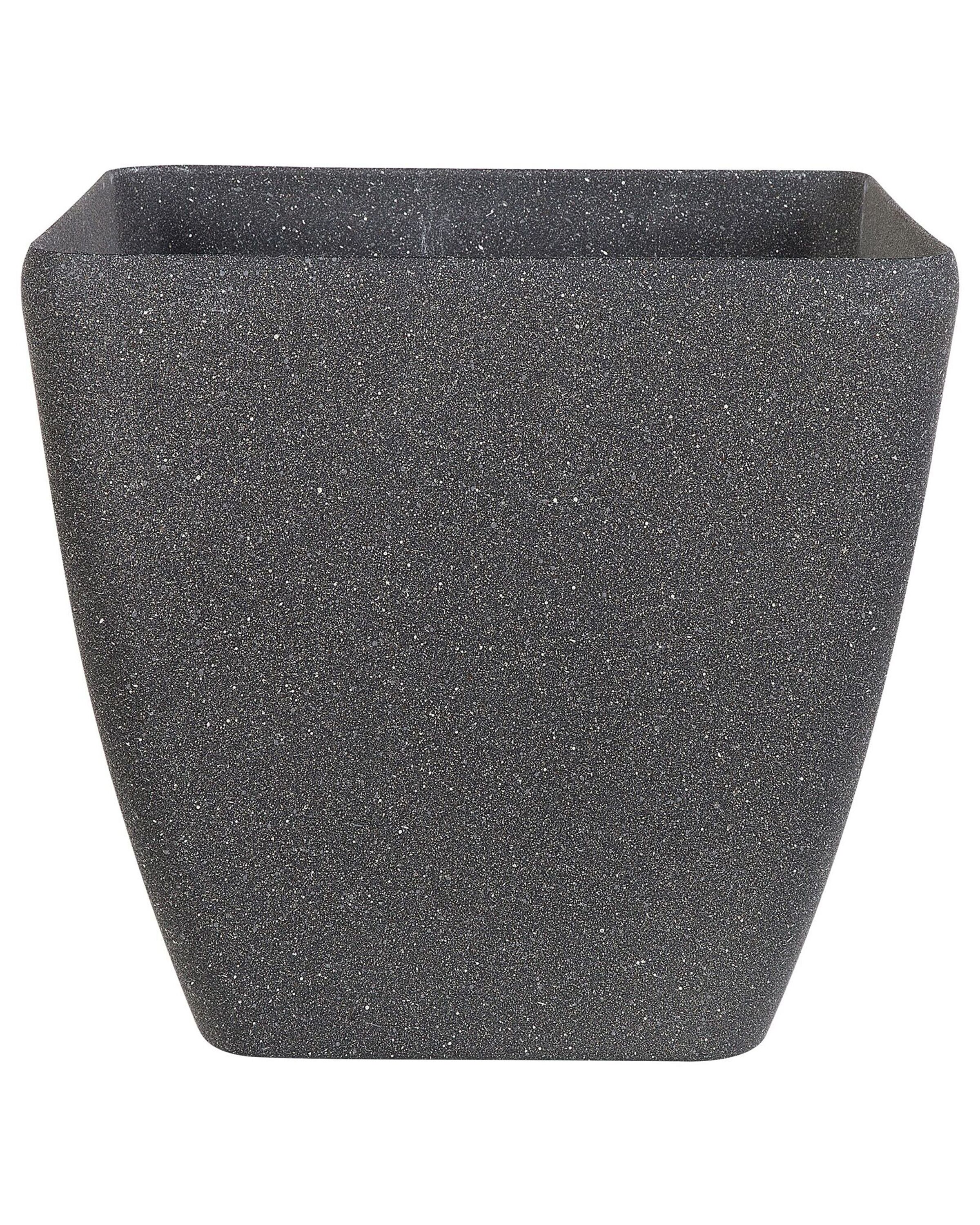 Plant Pot ZELI 49 cm Dark Grey