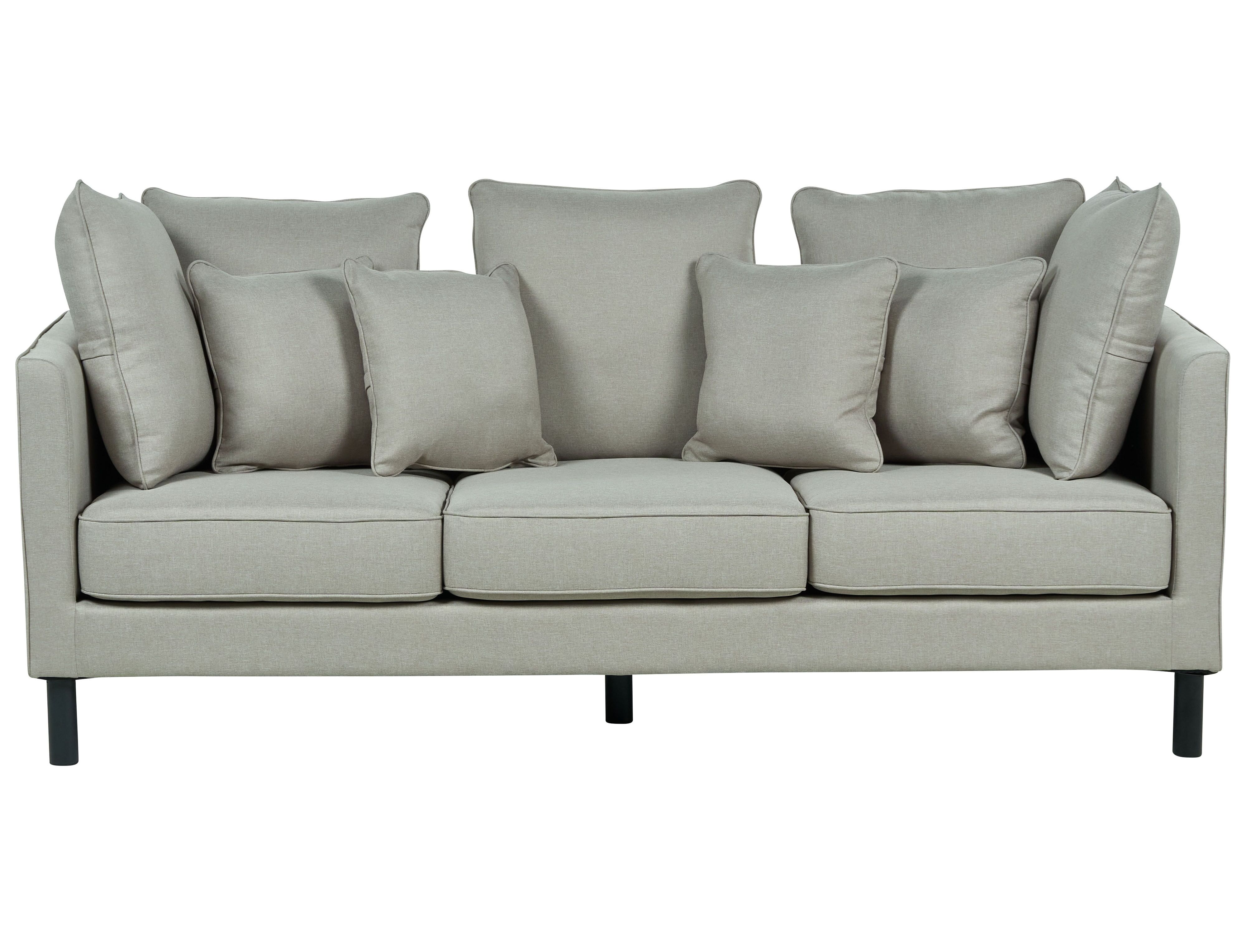 Sofa 3 Seater FENSTAD Fabric Light Grey