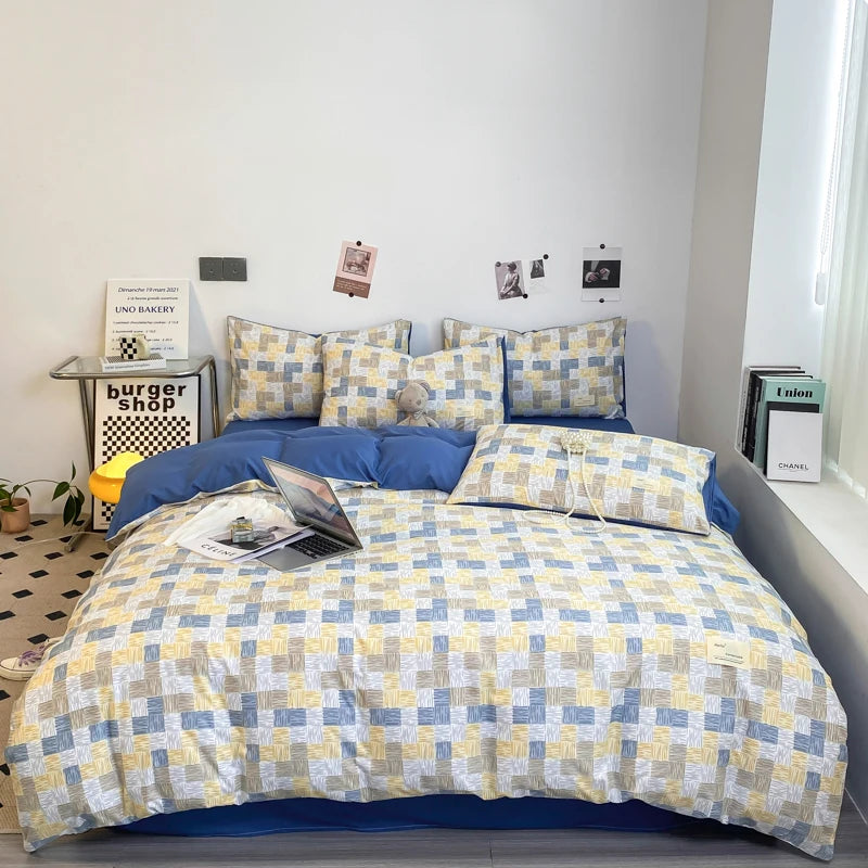 CheckeredDream | Volle Ruit Dekbed met Kussenslopen