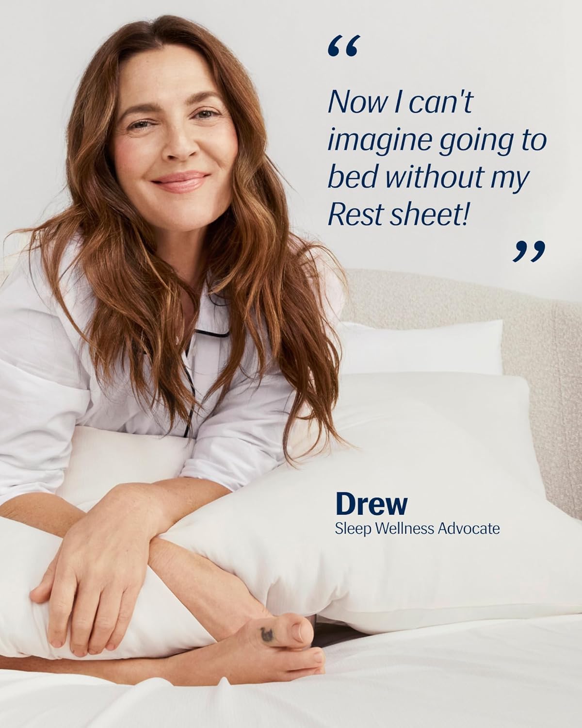 REST® Evercool®+ Cooling Sheet Set, Cali King Size, Light Blue, Breathable Bed Sheets for Hot Sleeper and Night Sweats, with Pillowcases, with Ionic+ Self-Cleaning Silver Yarn for Sensitive Skin, 4PCS