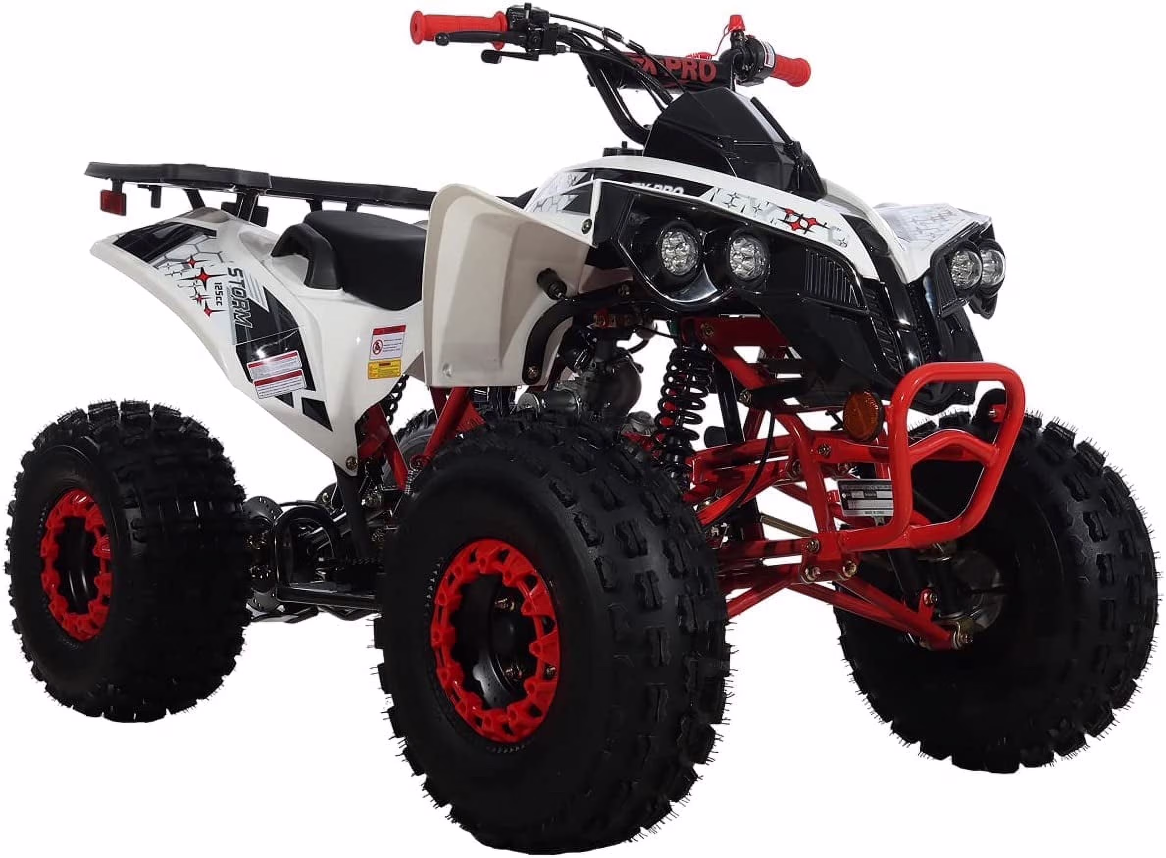 X-Pro Brand New 125cc Gas ATV, Automatic Transmission w/Reverse Electric Start Big 19"/18" Tires - Image 7