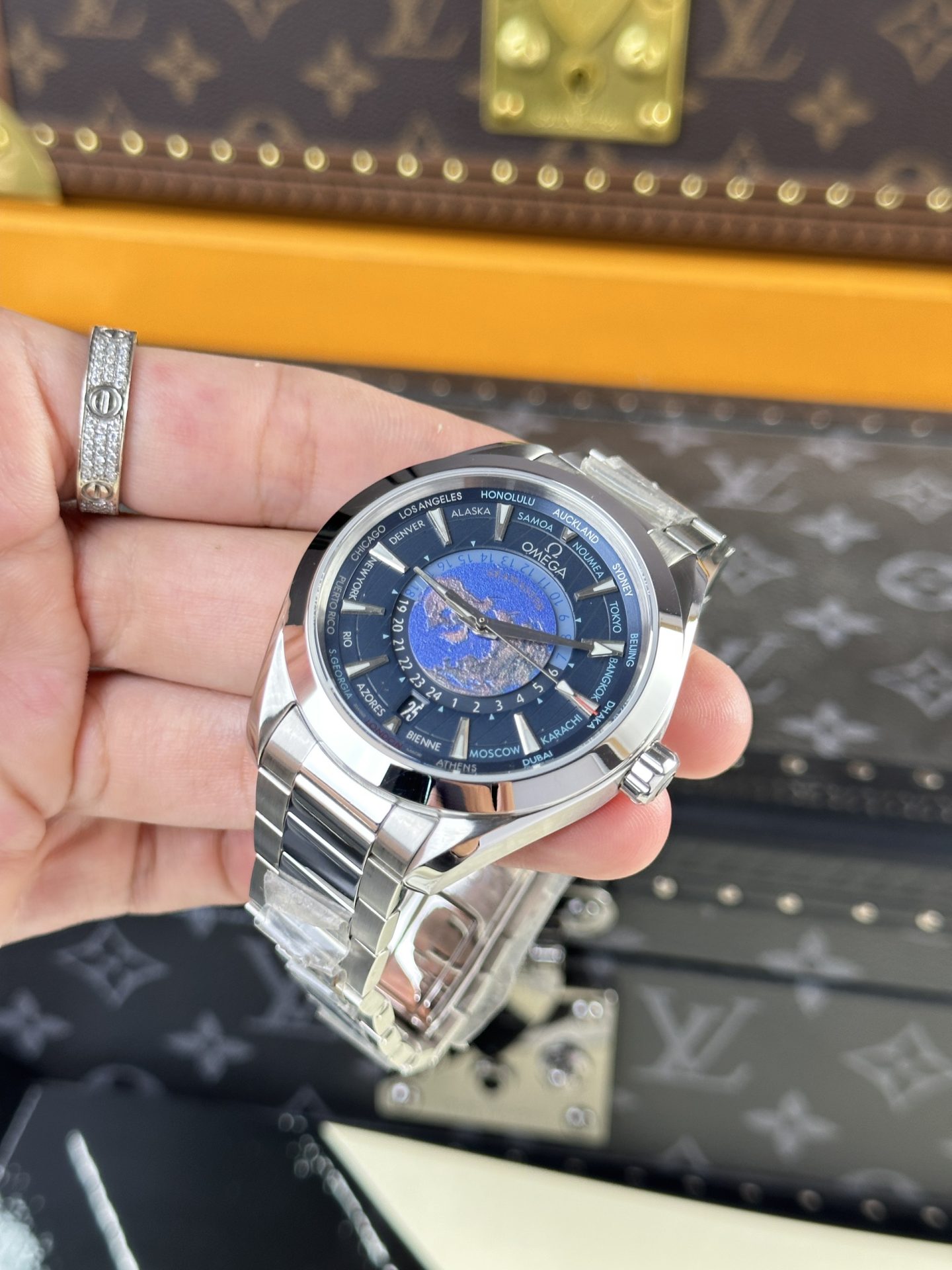 Omega Replica 1:1 Watch Seamaster Aqua Terra Blue Dial VS Factory 43mm - Top club