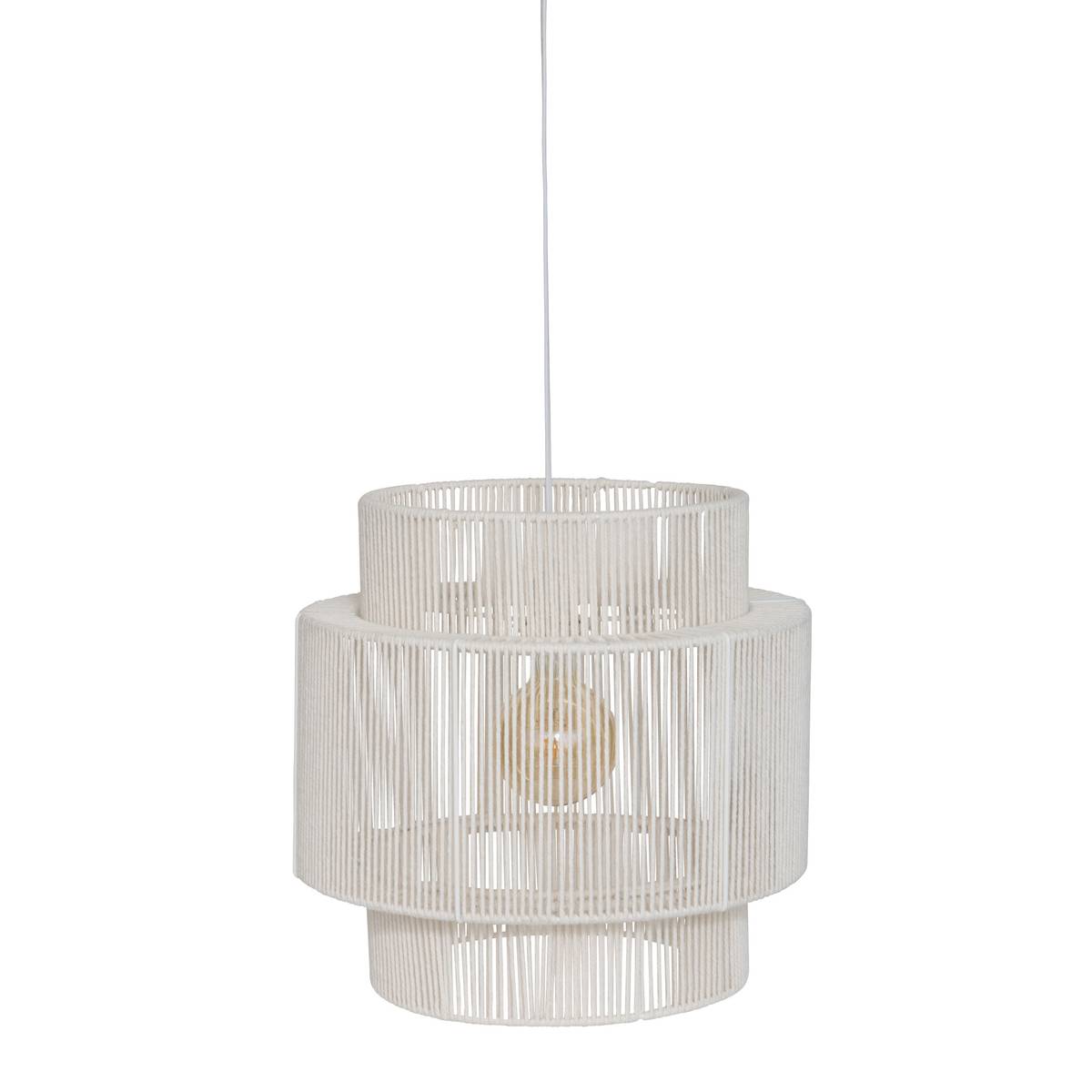 Pendant Light "Liby" White, D.38 cm