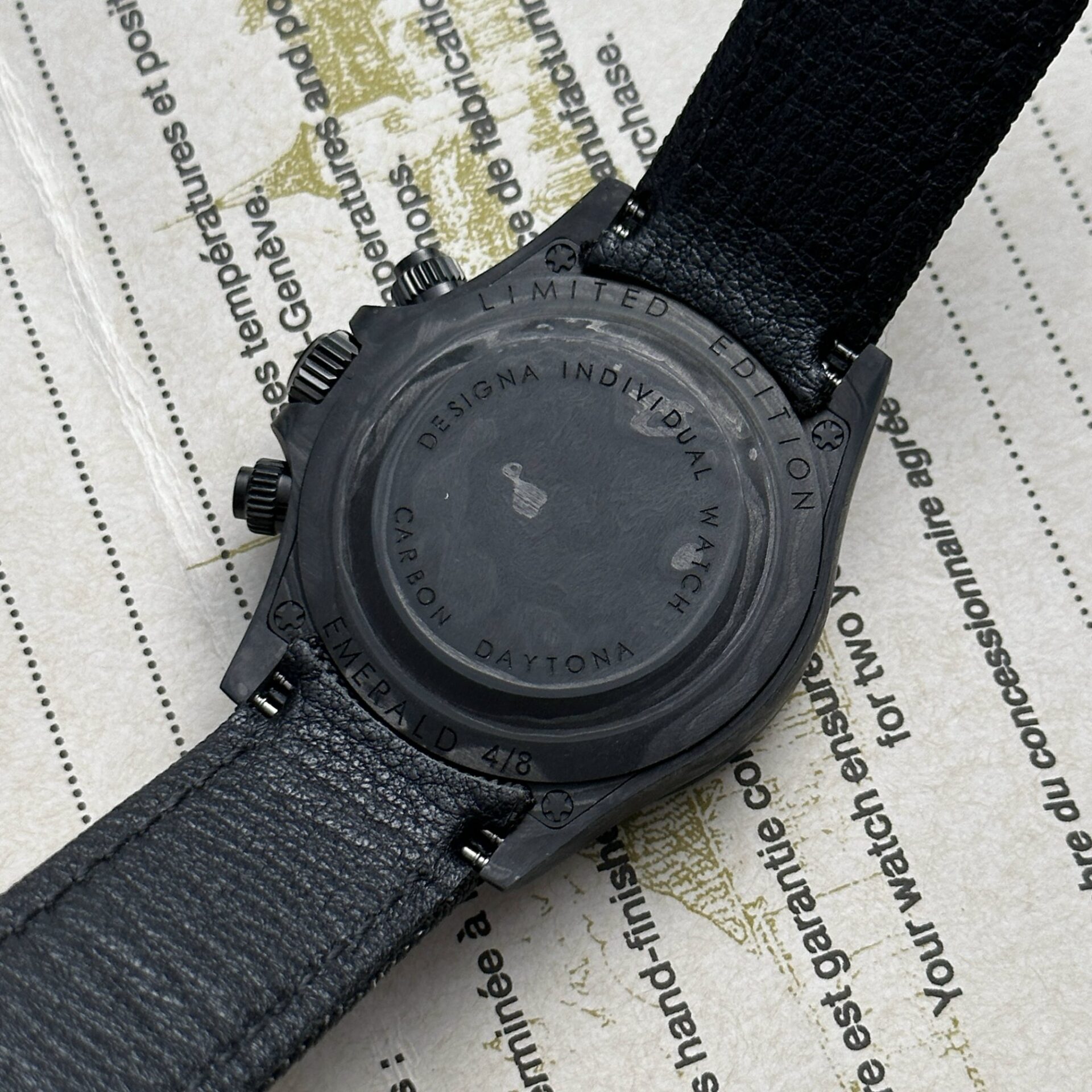 Rolex Daytona Diw Carbon Super Light Replica Watch 40mm - Top club