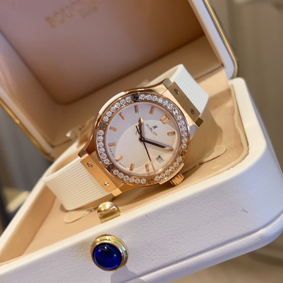 Hublot Classic 33mm High-End Women's Watch(1:1 replica) - Top club