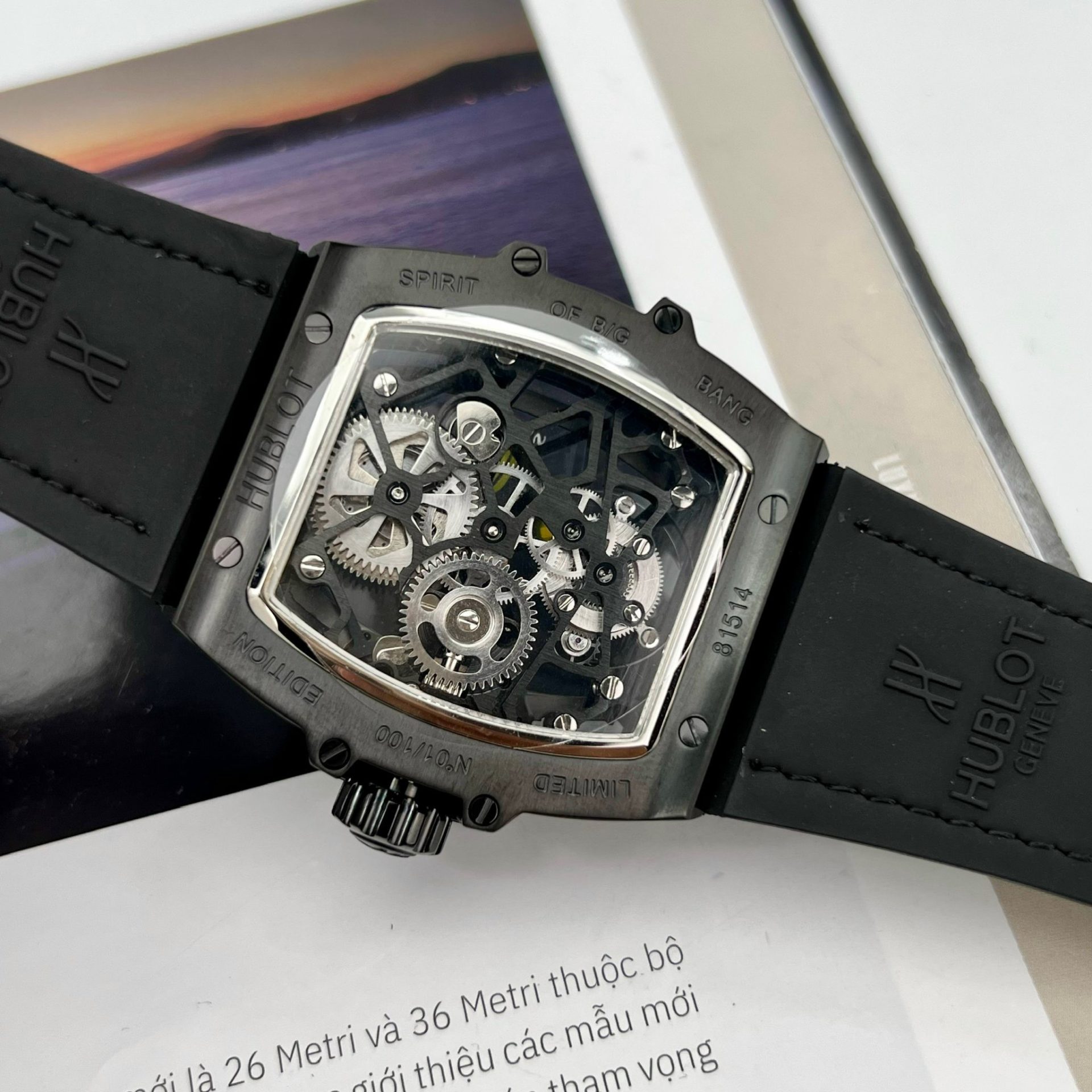Hublot Replica Watches MP-06 Tourbillon Ceramic Black 45mm - Top club