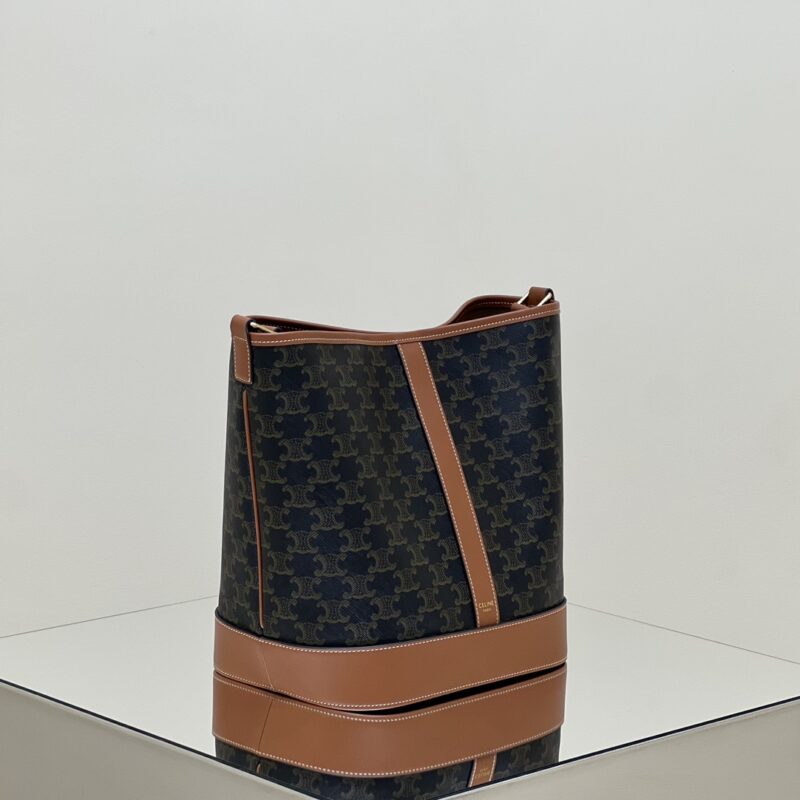 Replica Celine Triomphe Bucket Brown1:1High-quality replica