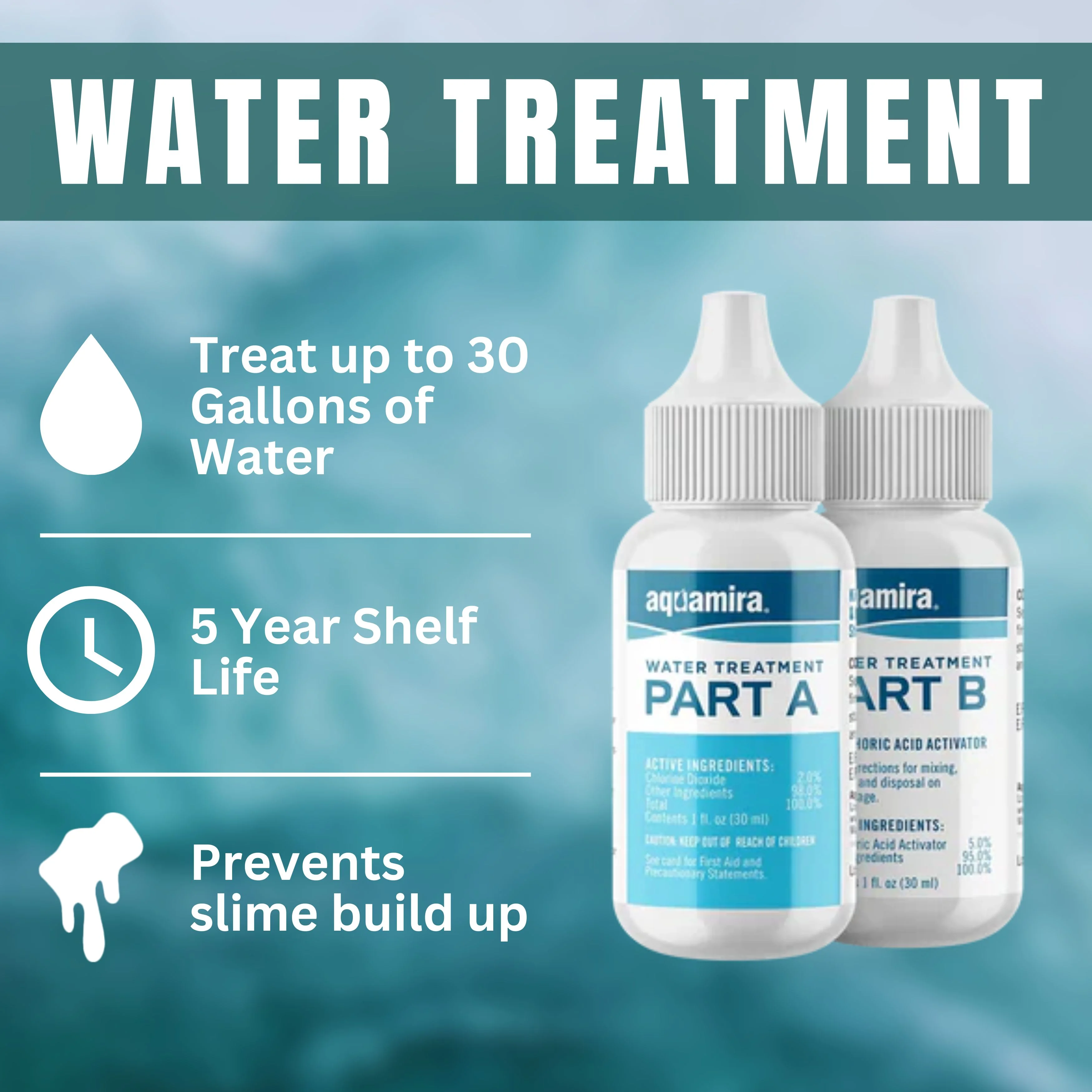 5-Gallon Stackable Water Containers with Spigot & Water Treatment - Emergency Water Storage Kit (2x - 5 Gallon Water Tanks) - Image 14