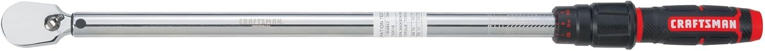 CRAFTSMAN Torque Wrench, 1/2