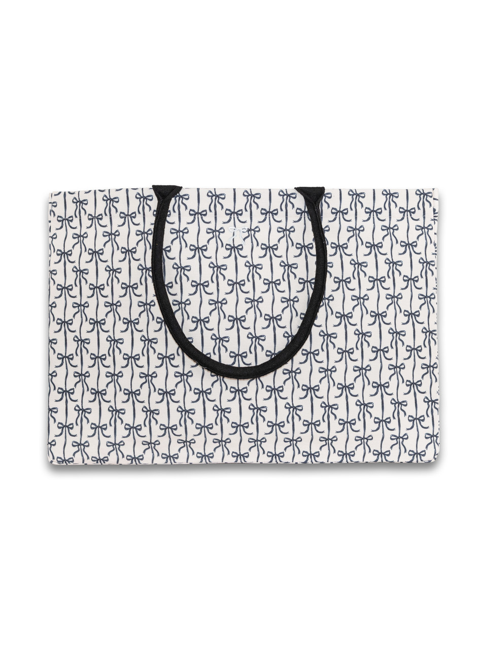 0126-BAG-TOTE-SEA-BLKBOW - Simply Southern Outlet