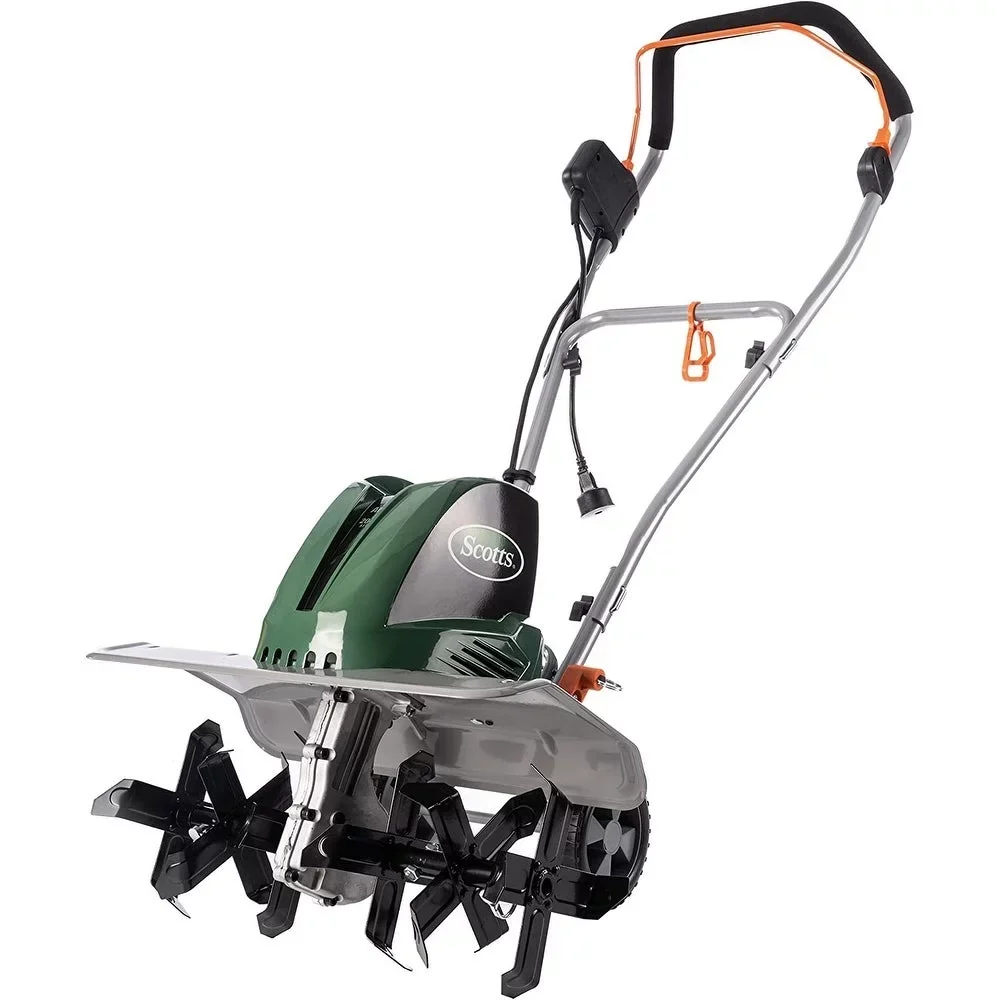 Scotts Outdoor Power Tools 14 Amp 20-Inch Electric Garden Tiller Cultivator - Green - Image 2 Scotts Outdoor Power Tools 14 Amp 20-Inch Electric Garden Tiller Cultivator - Green - Image 2