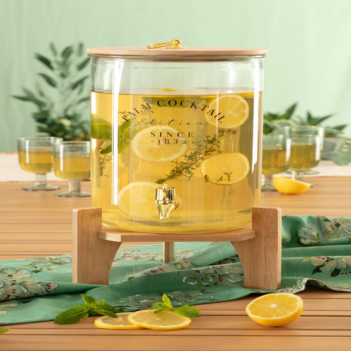 Dispenser"Bota" 8L, Transparent