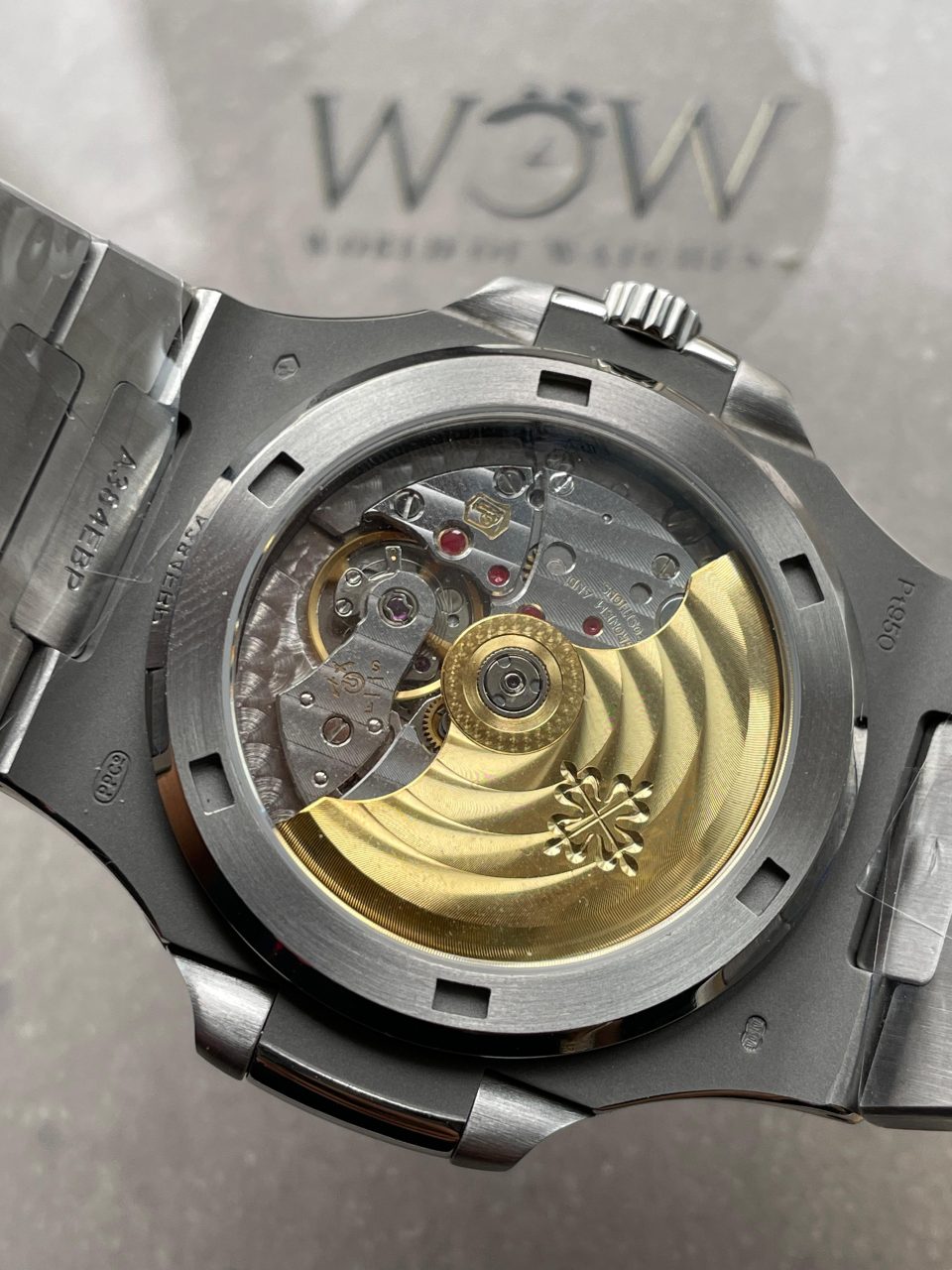 Replica PATEK PHILIPPE Nautilus 5711 40th Anniversary SS PPF 1:1 Best Edition Blue Dial on SS Bracelet A330 - Top club