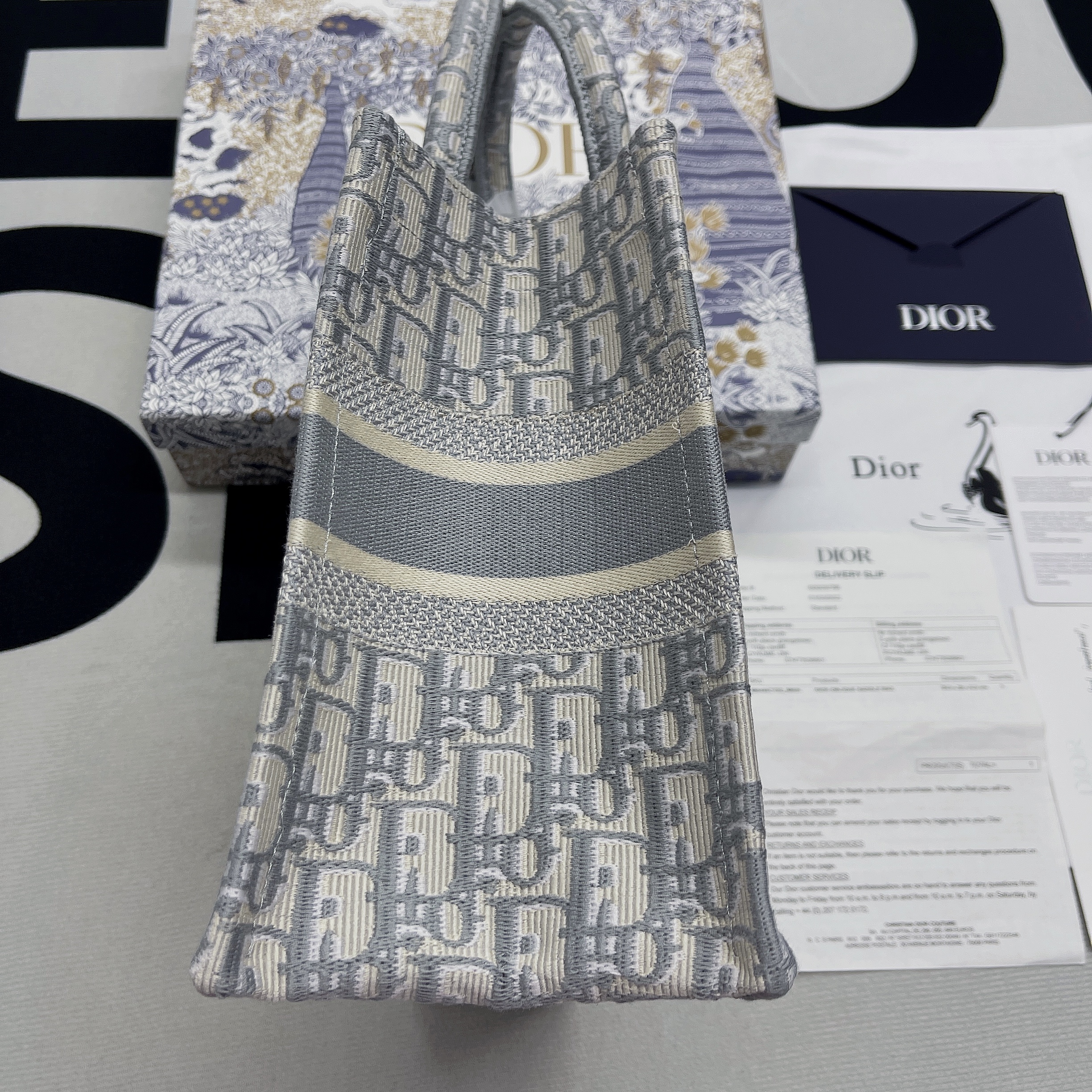 Christian Dior Small Dior Book Tote Violet, For Women, Women’s Handbags 26.5cm/10.5in CD1:1High-quality replica