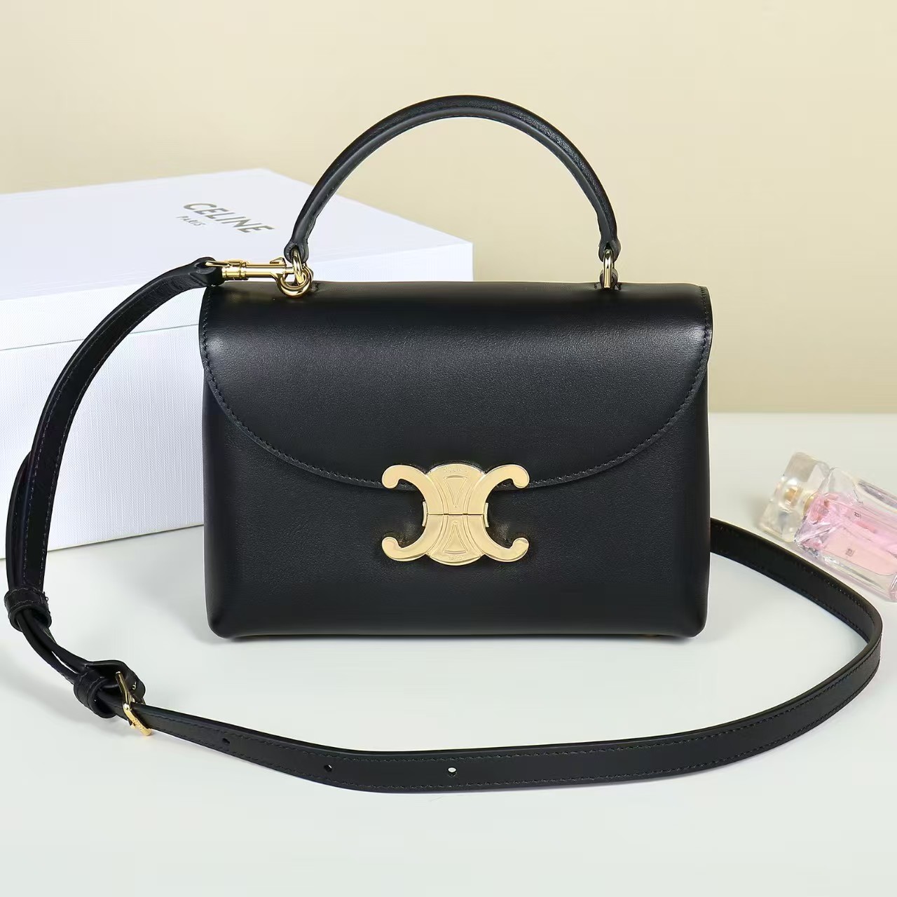 Celine Teen Nino Soft Grain Leather HandBag