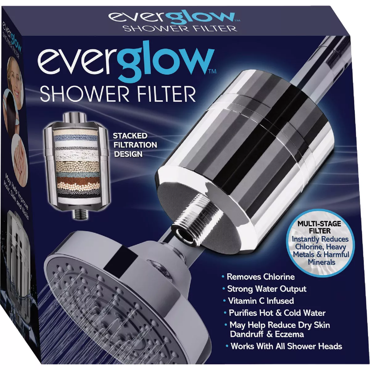 EverGlow Shower Filter System