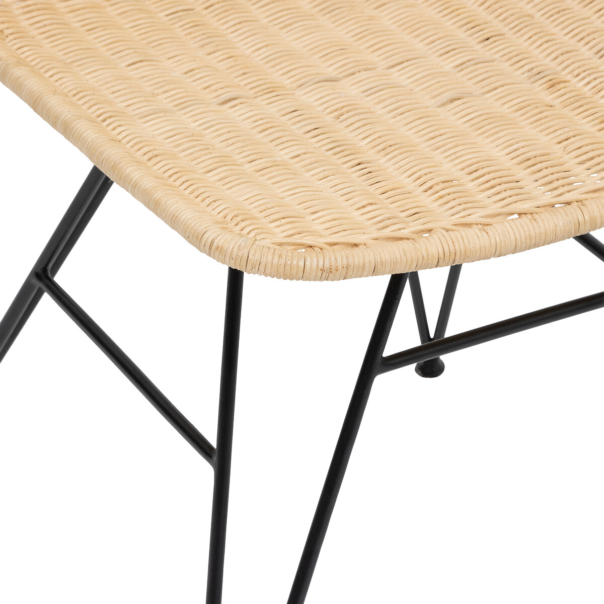 "May" chair Black, Rattan