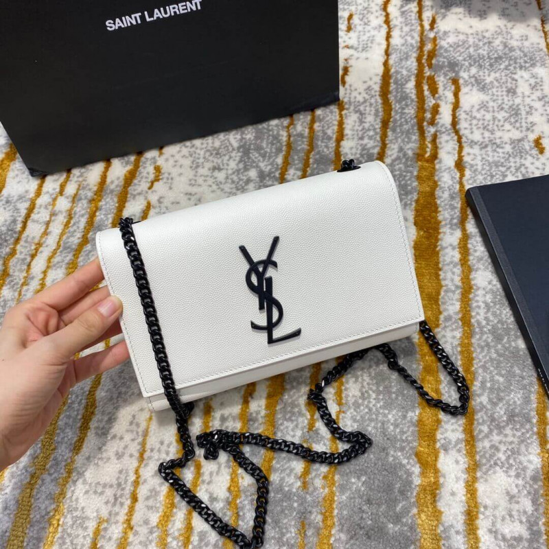 Replica Ysl Saint Laurent Classic Small Kate Chain Bag 20Cm In Grain Leather 4693901:1High-quality replica