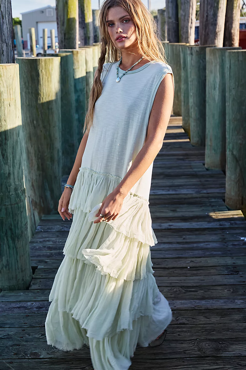 Coastal Winds Maxi Dress