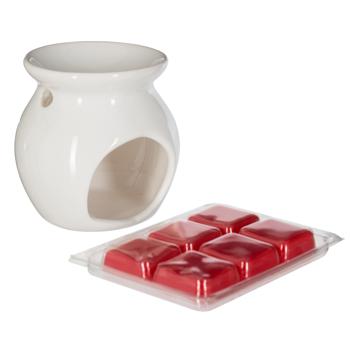 Perfume burner and wax Red berries, 30g