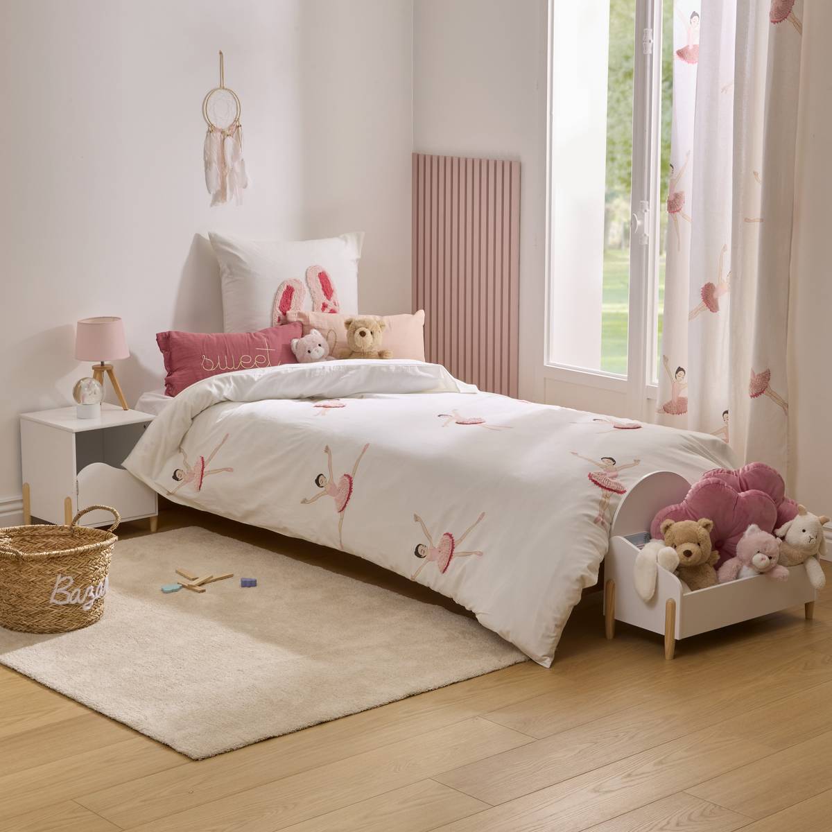 Children's bedding set "Tufy" Pink, 200x140 cm