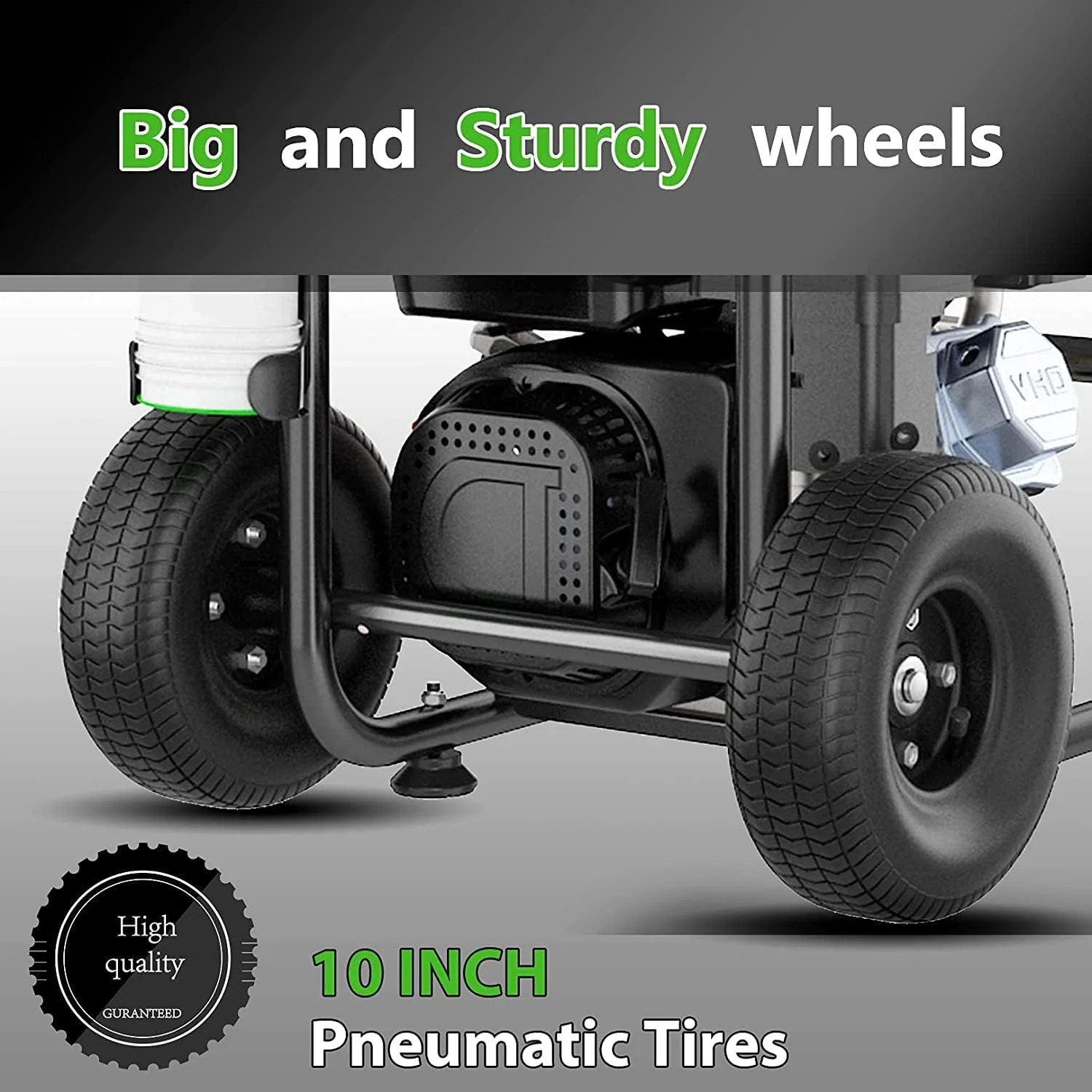 Gas Pressure Washer 4200 PSI 4.0 GPM, 212CC Engine, 5 Nozzles, 25ft Hose, 0.5Gal Soap Tank - 20FT x 1/4 Black - Image 5 Gas Pressure Washer 4200 PSI 4.0 GPM, 212CC Engine, 5 Nozzles, 25ft Hose, 0.5Gal Soap Tank - 20FT x 1/4 Black - Image 5