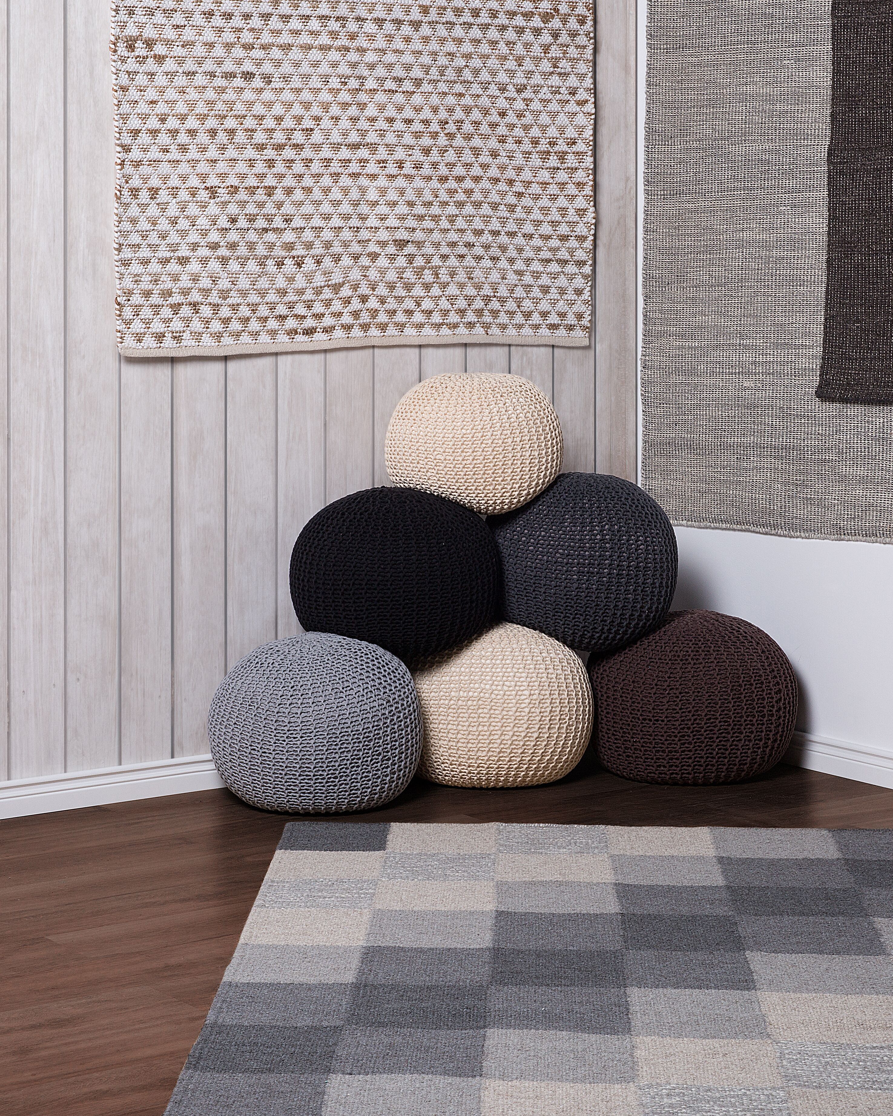 Rug TUNCELI Beige 140 x 200 cm Cotton