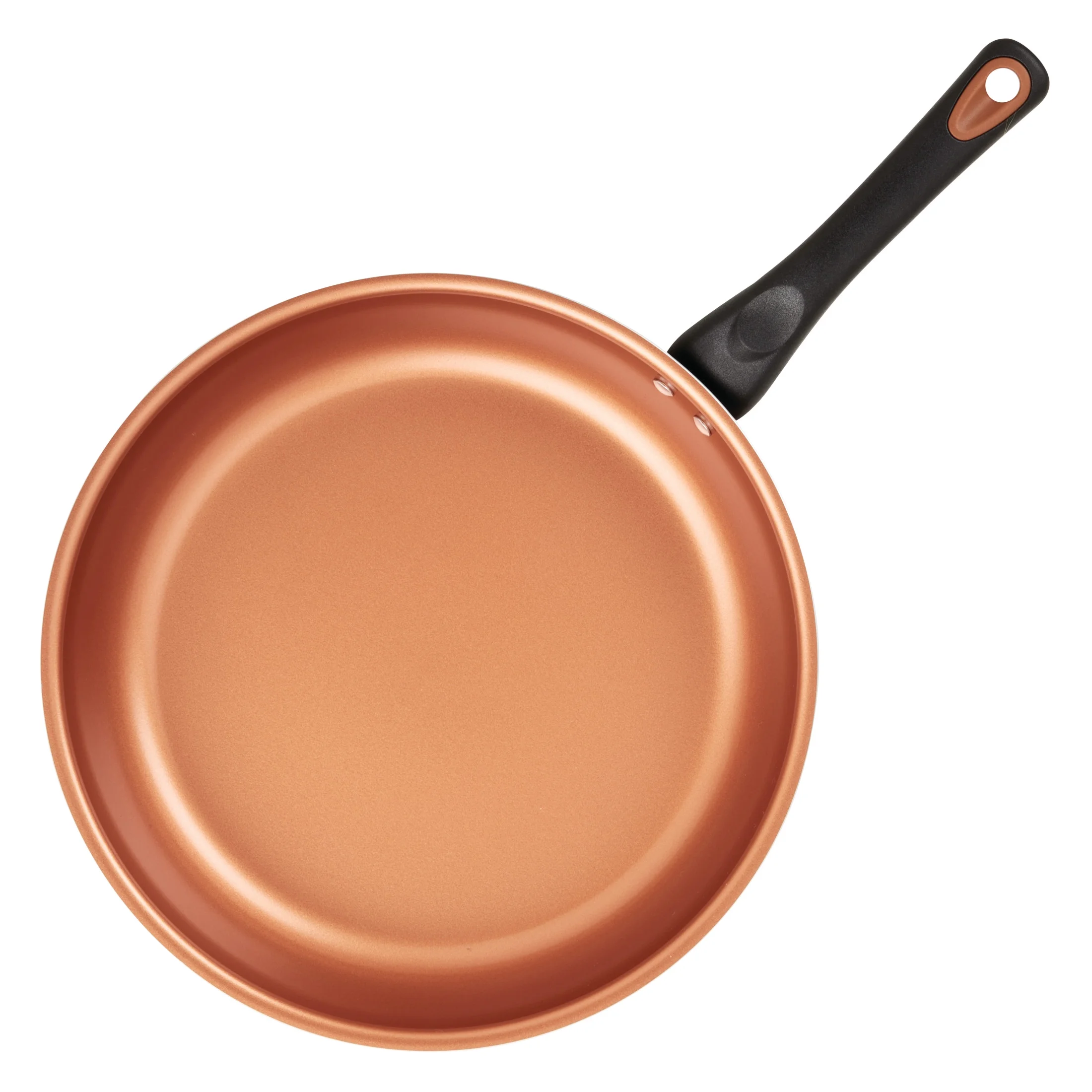 Farberware Glide Copper 12 Pcs Ceramic Nonstick Cookware Set with Cooking Tools, Dishwasher Safe, Copper