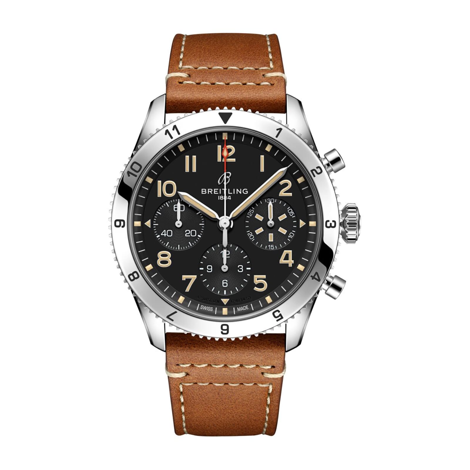 Fake Breitling Replica Watches Classic AVI Chronograph 42 P-51 Mustang(1:1 replica) - Top club