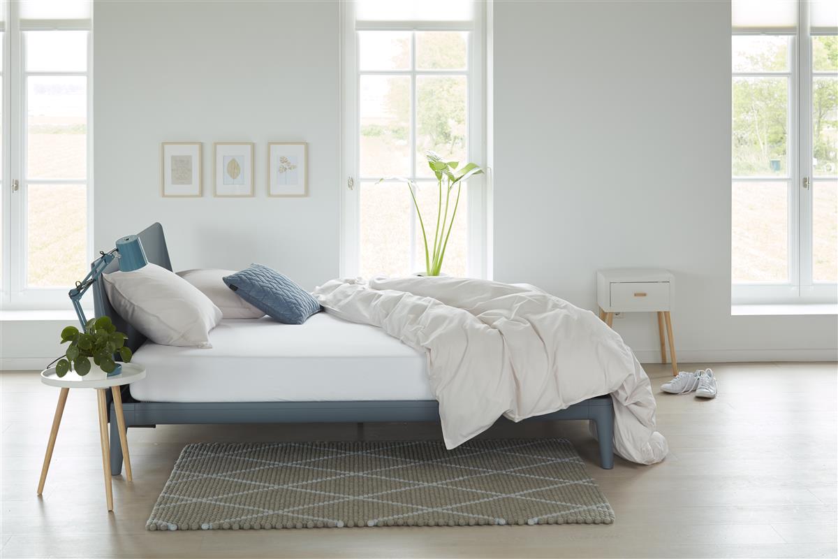 Beddinghouse Jersey Lycra - Hoeslaken - 100x200/220 - Wit