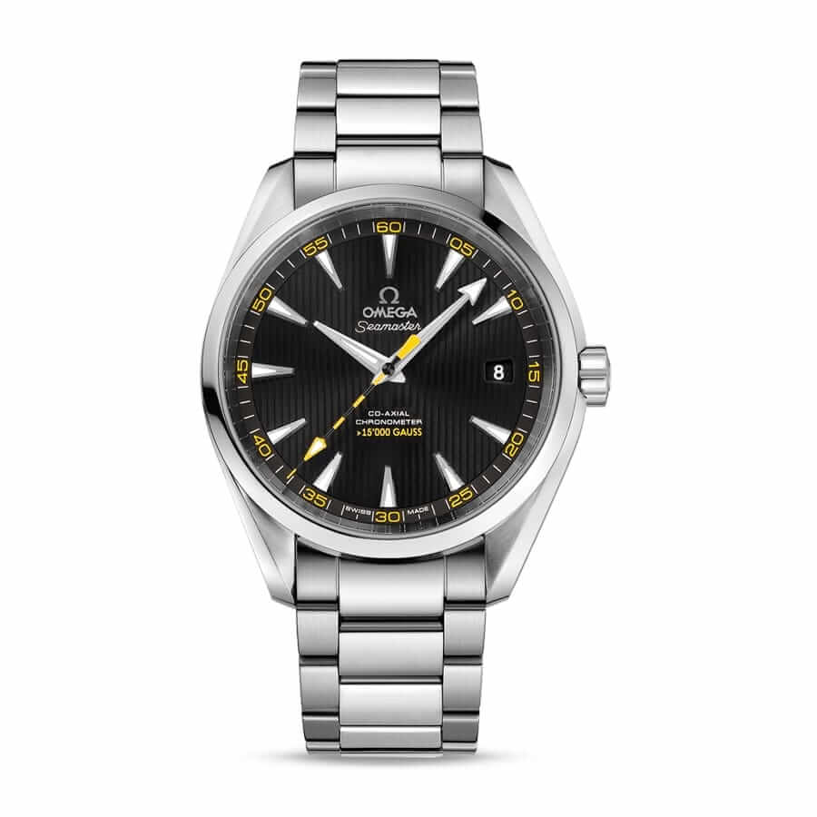 Omega Aqua Black Replica - Elite Watch Atelier