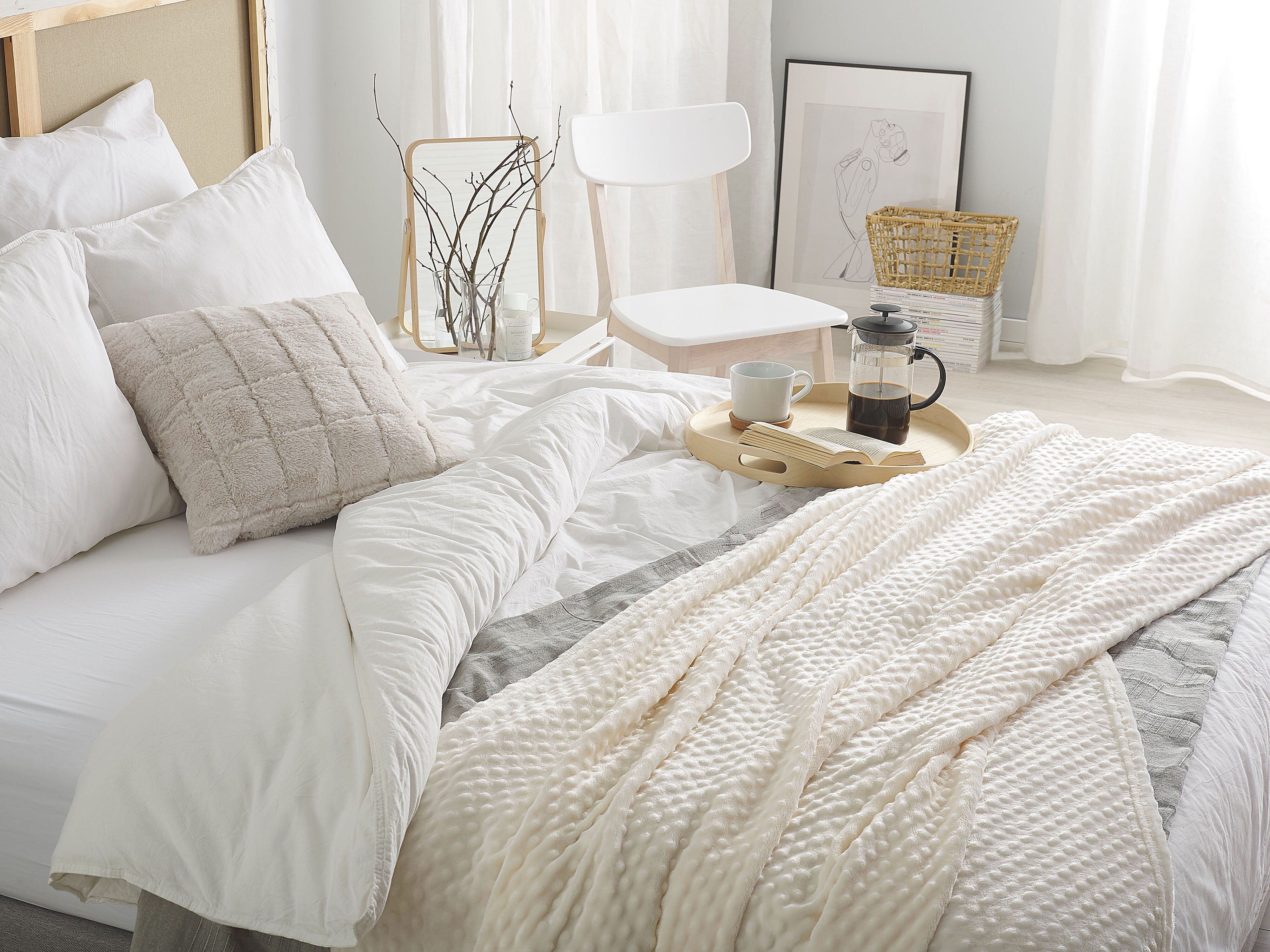 Blanket SAMUR 150 x 200 cm Off-White