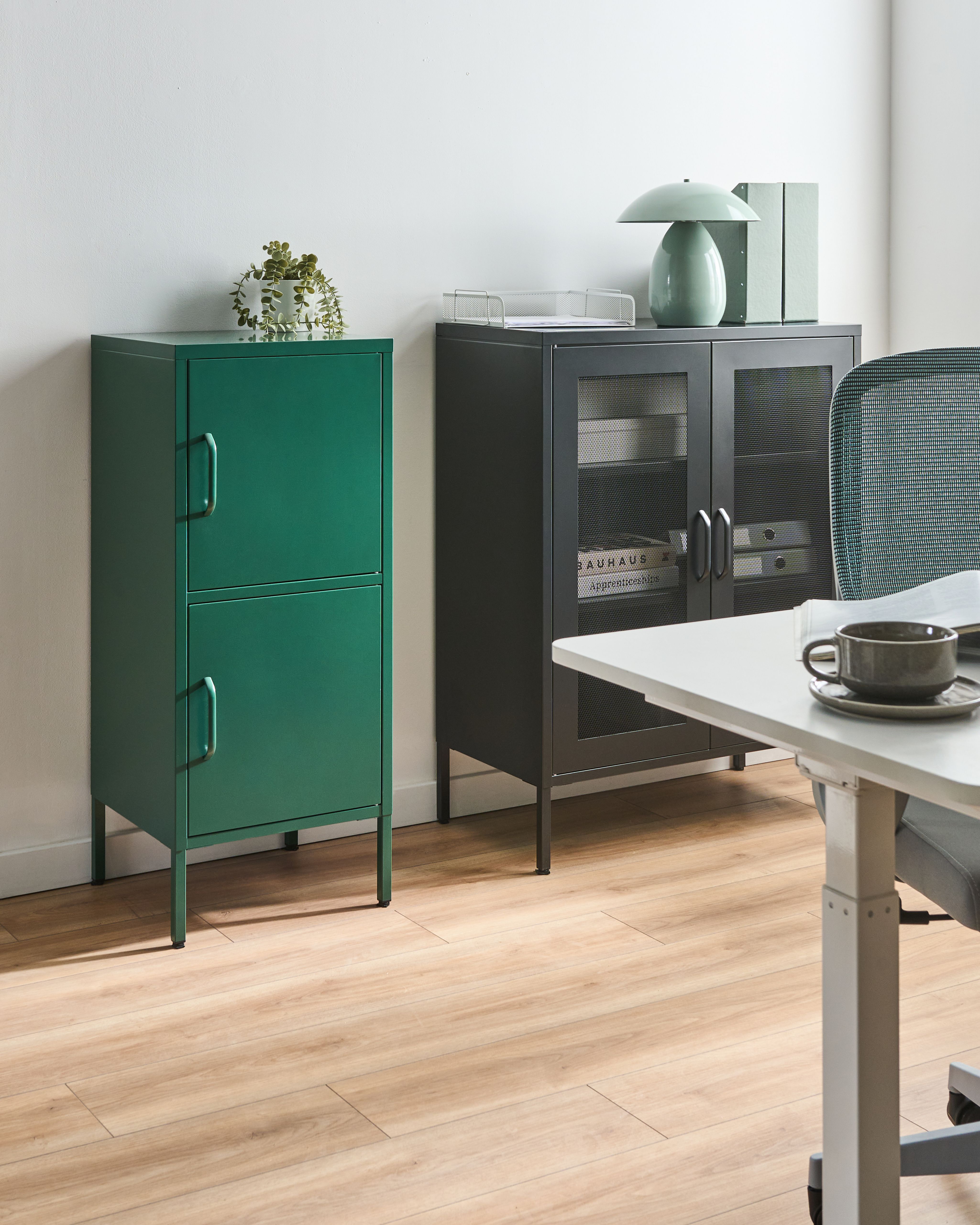 Storage Unit HURON Metal Green