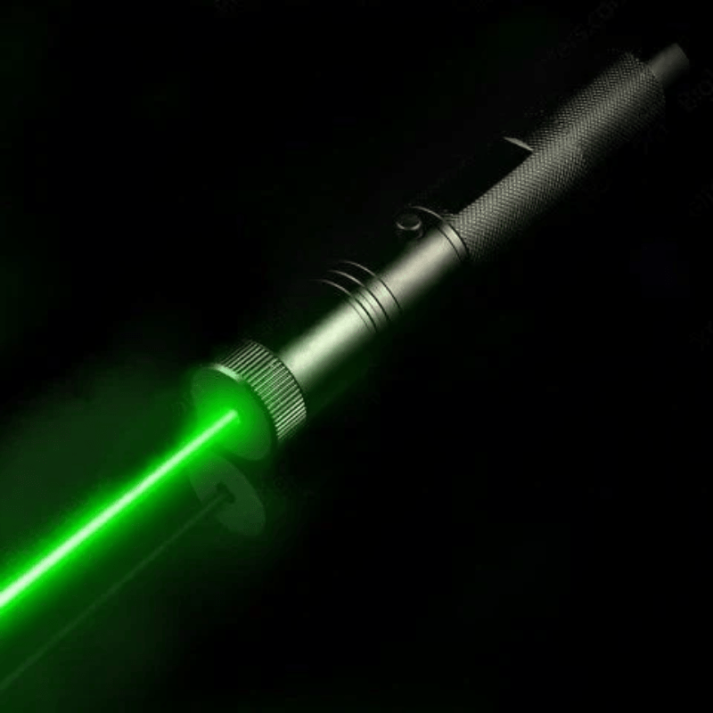 Oplaadbare Laserpointer met Groot Bereik tot 10.000 Meter en Verstelbare Focus - Ideaal voor Buitenactiviteiten