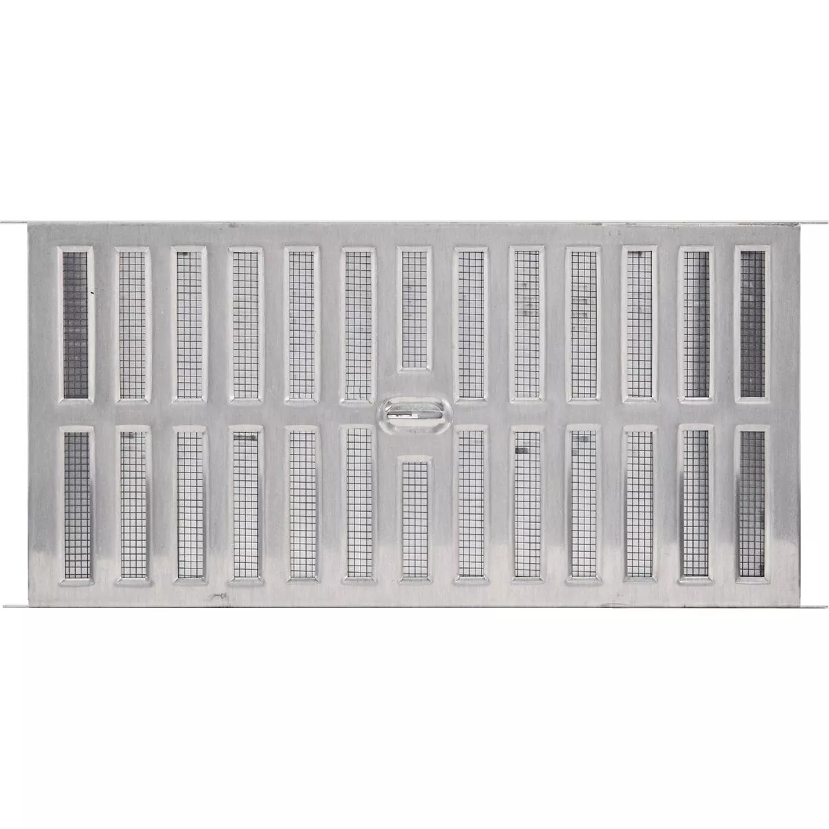 AirVent 8 In. x 16 In. Aluminum Manual Foundation Vent with Adjustable Sliding Damper