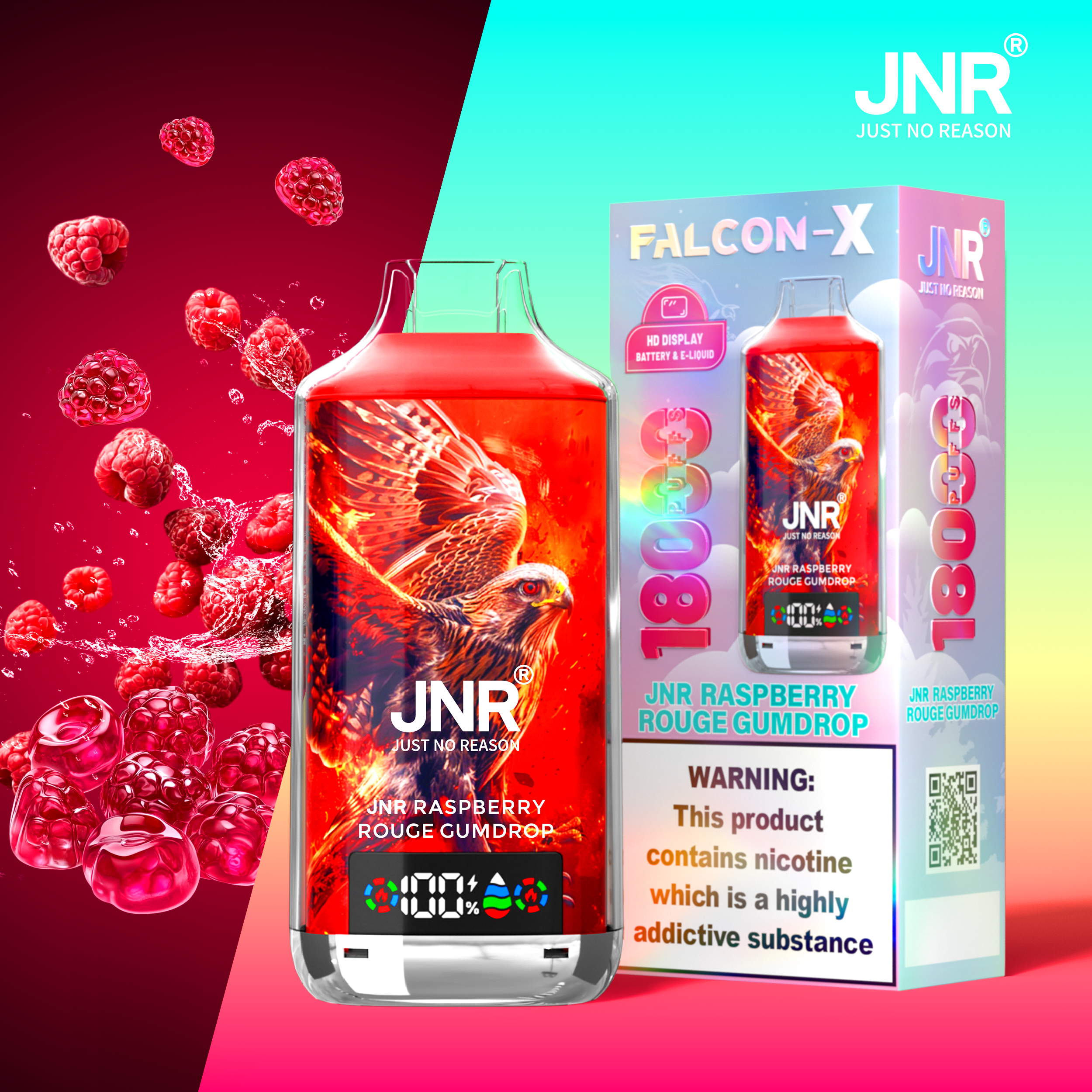 JNR Falcon X 18000 Puffs
