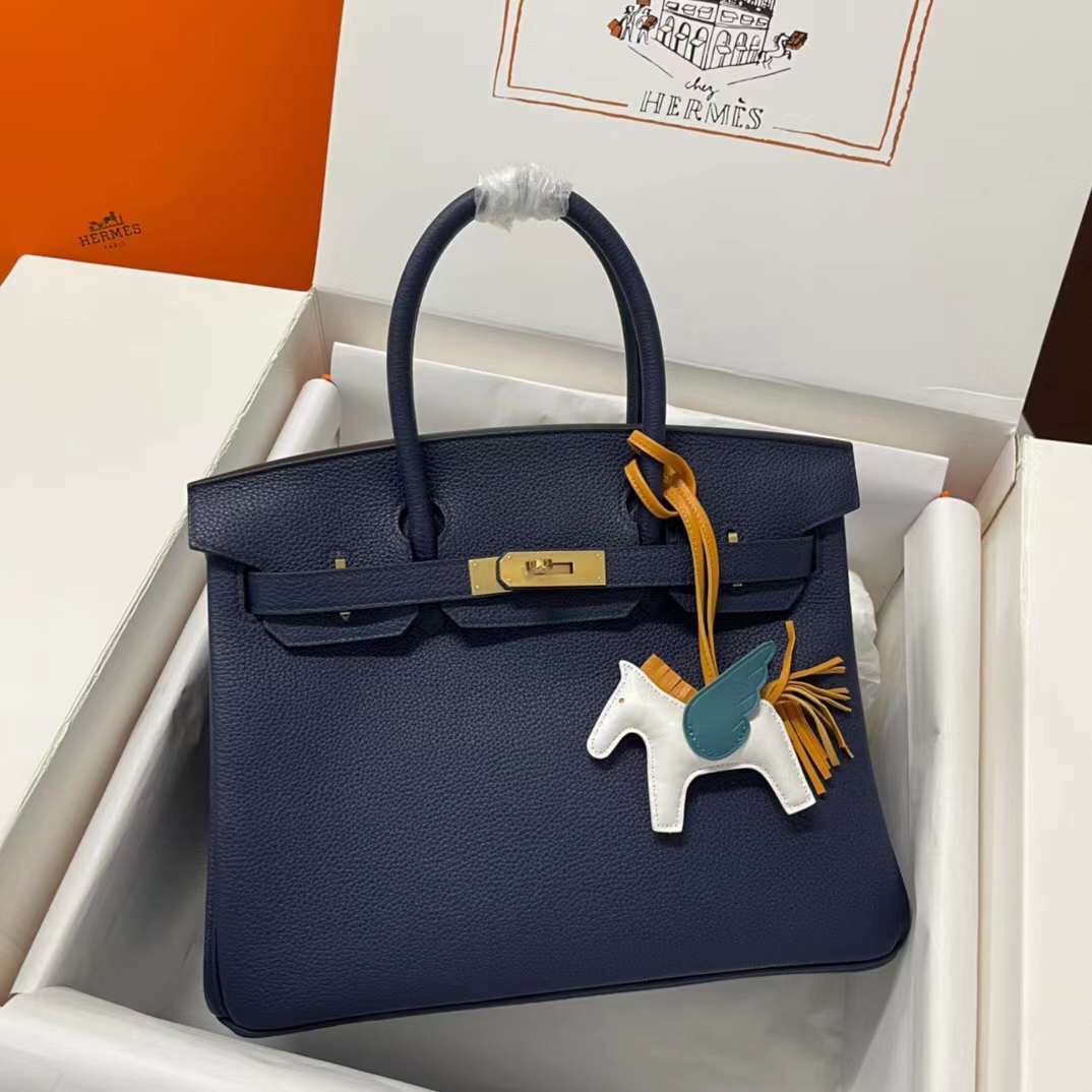 Hermes Birkin 30cm Togo Leather Gold Hardware