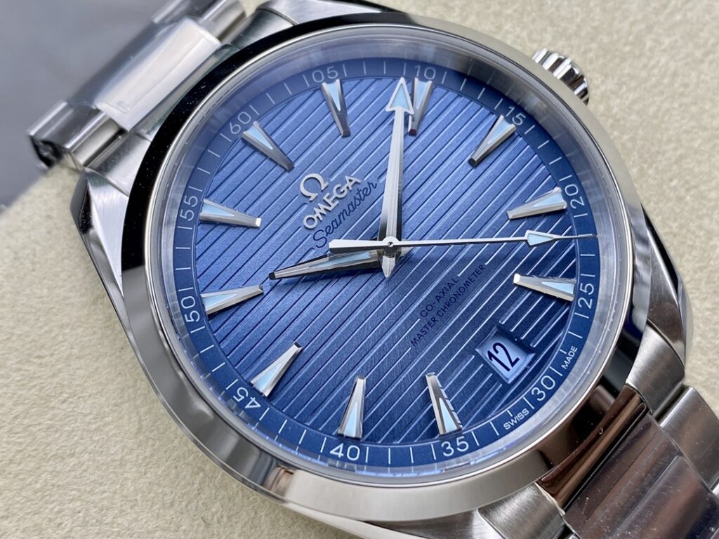 Omega Replica 1:1 Watch Seamaster Blue Dial Steel Strap Factory VS Factory 41mm - Top club