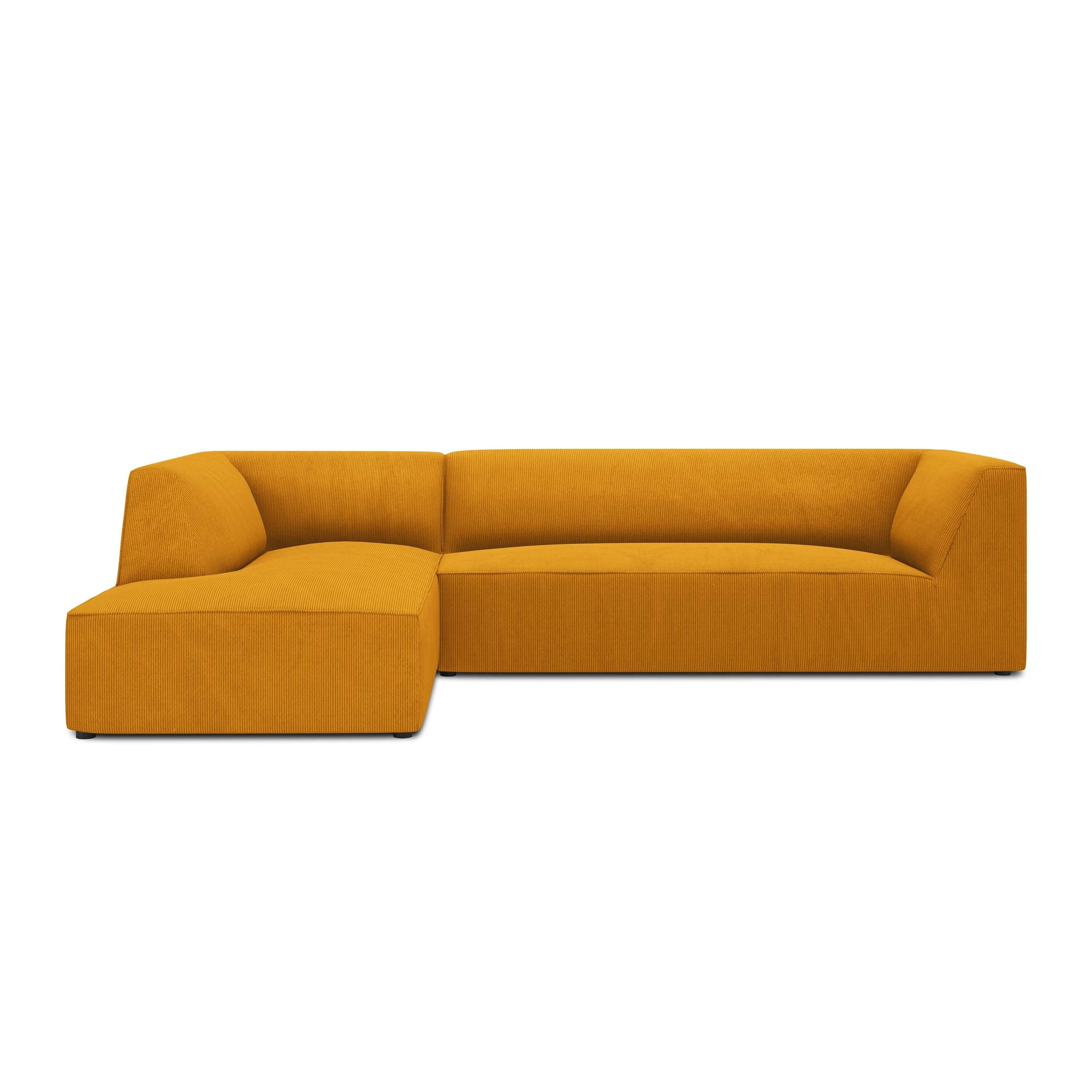 Windsor & Co Sao Hoekbank met Chaise Longue Links - 4-zits - Ribstof -