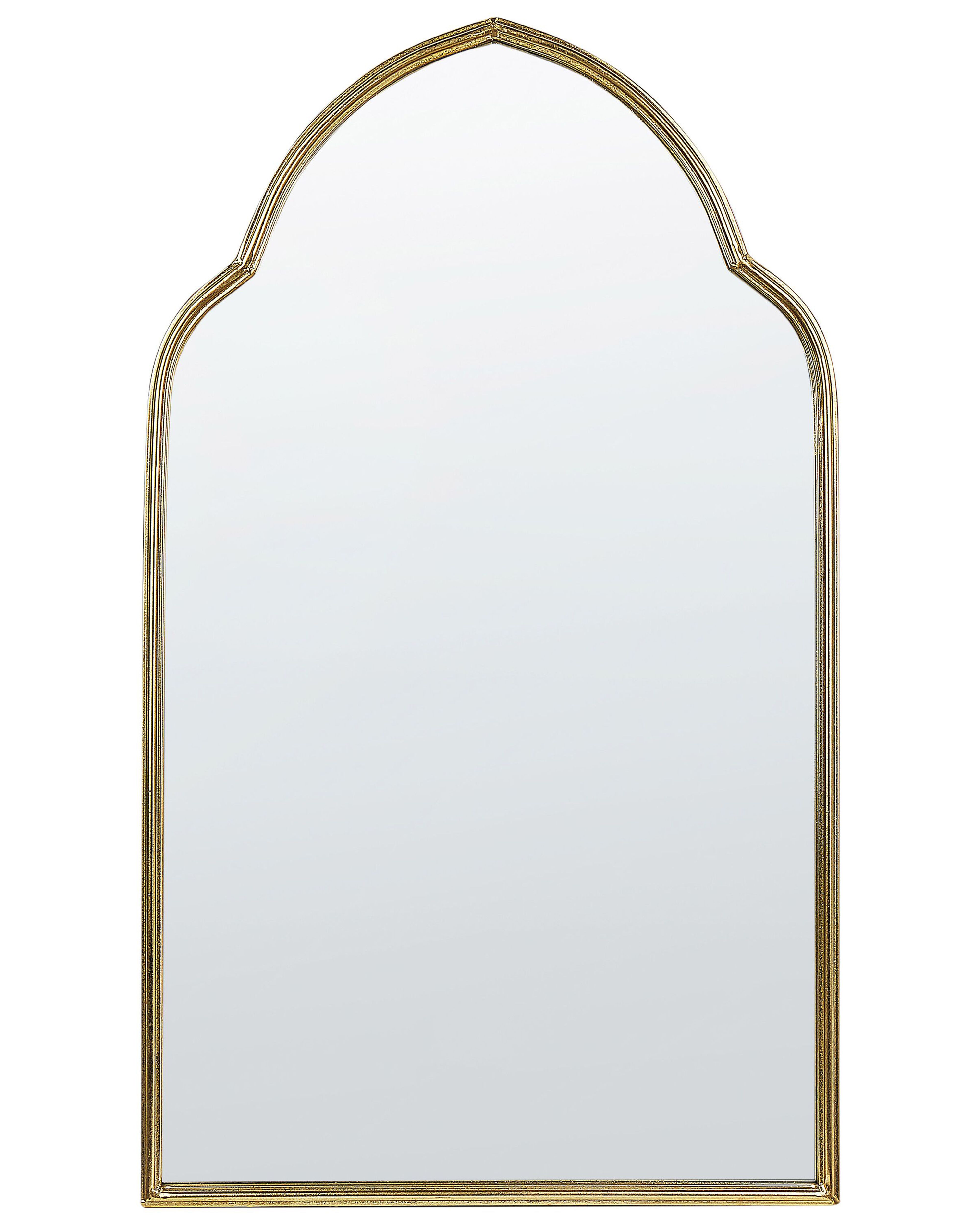 Wall Mirror ACONCHI 58 cm 100 cm Metal Gold