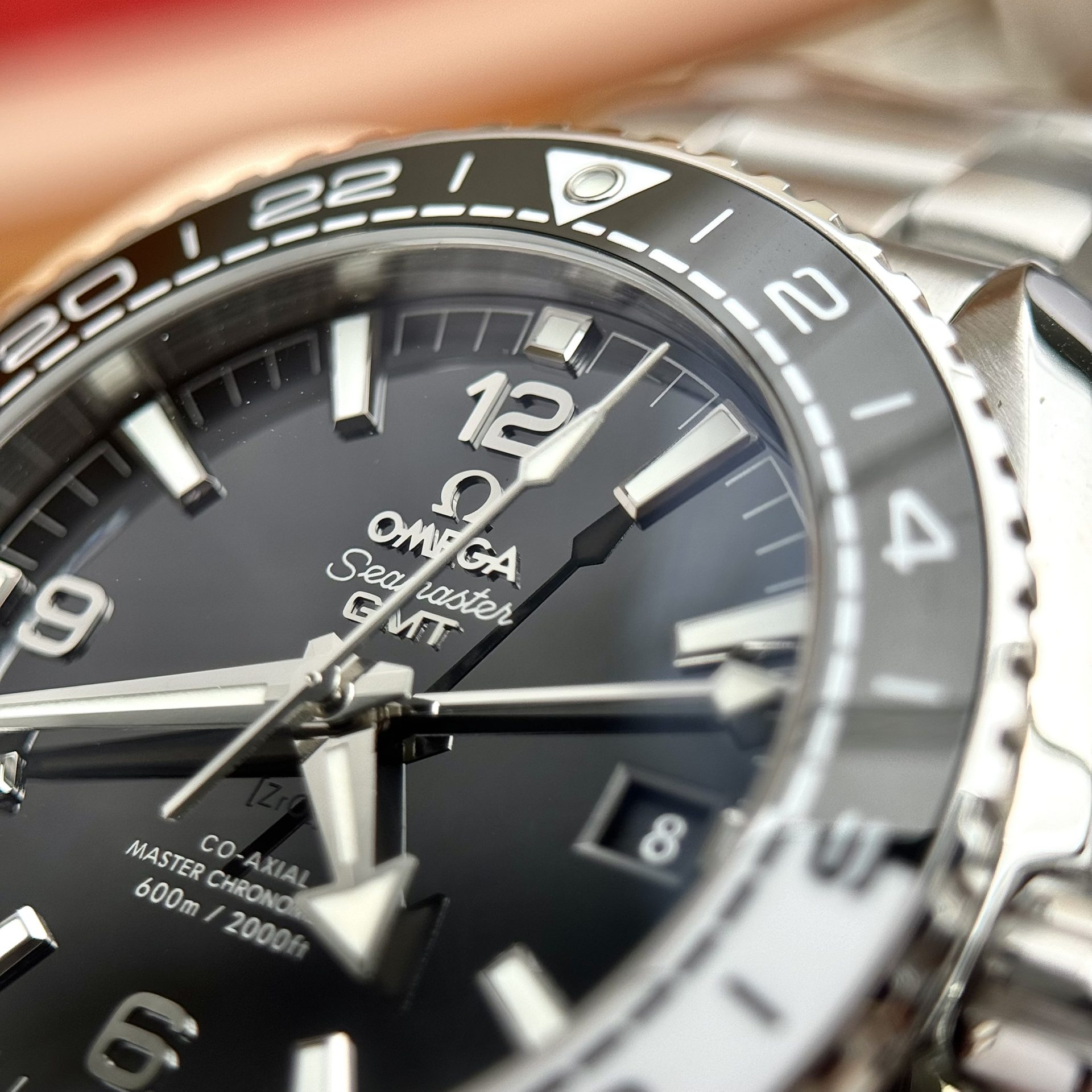 Omega Replica 1:1 Watch Seamaster Planet Ocean GMT Black Dial 43.5mm - Top club