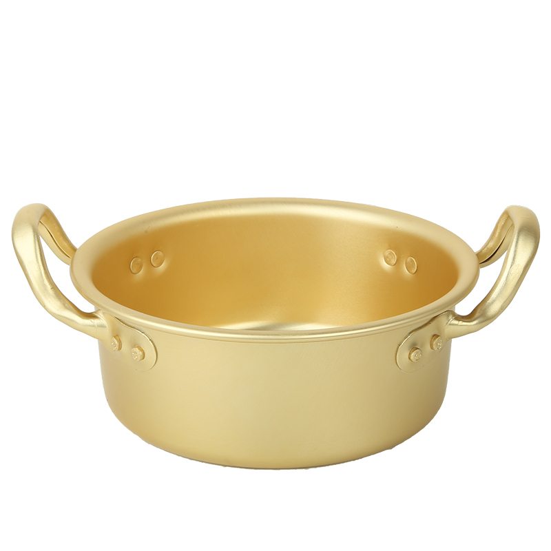 Stainless Steel Korean Ramyeon  Pot Japanese Ramen Pot Cooking Instant Noodle Pot for Soup and Food