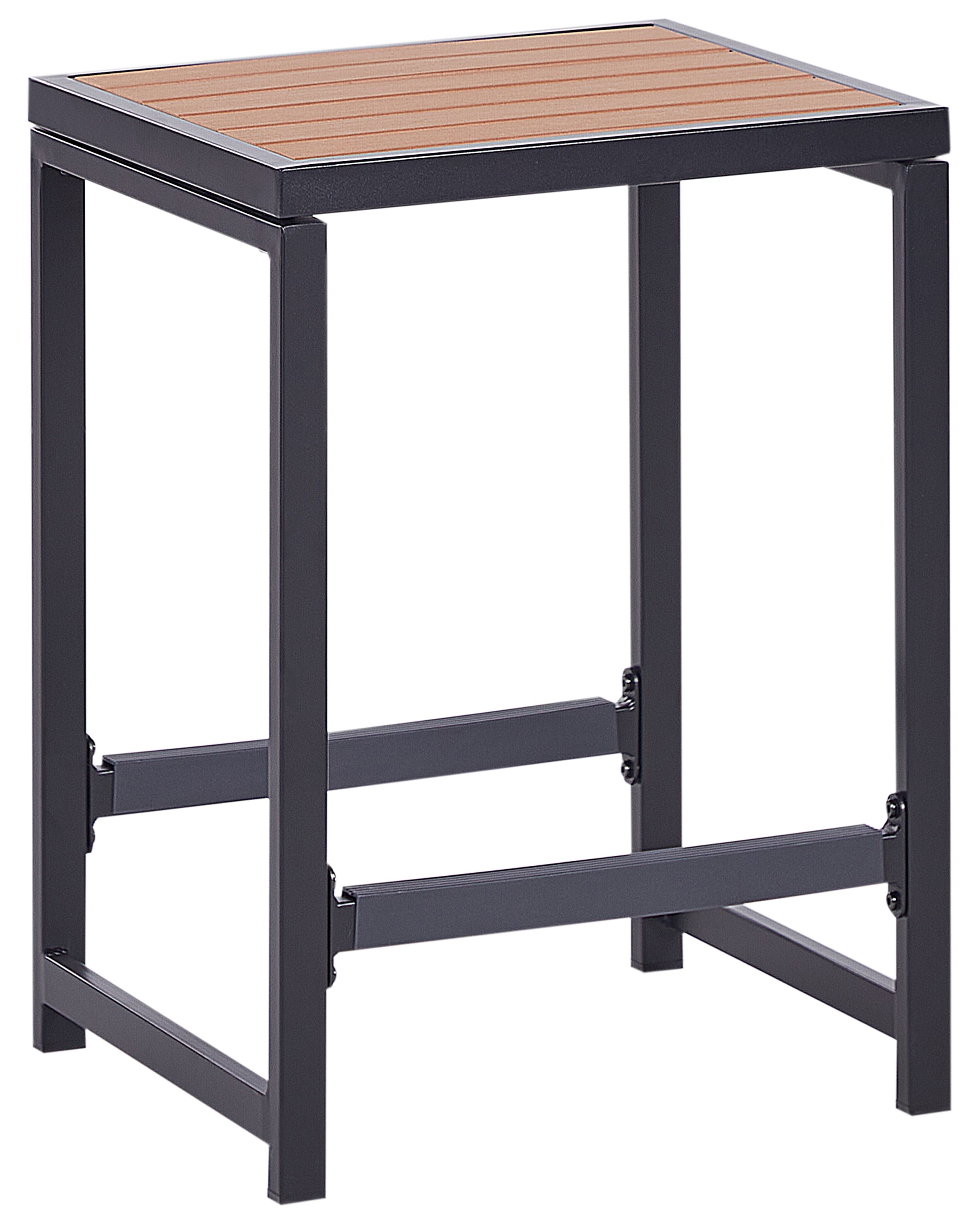 Garden Chair AVETRANA Metal Black