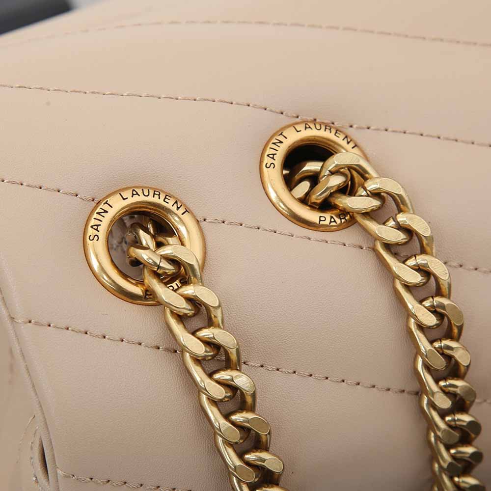 Replica Ysl Loulou Medium Bag In Matelasse Y Leather 1805 Beige1:1High-quality replica