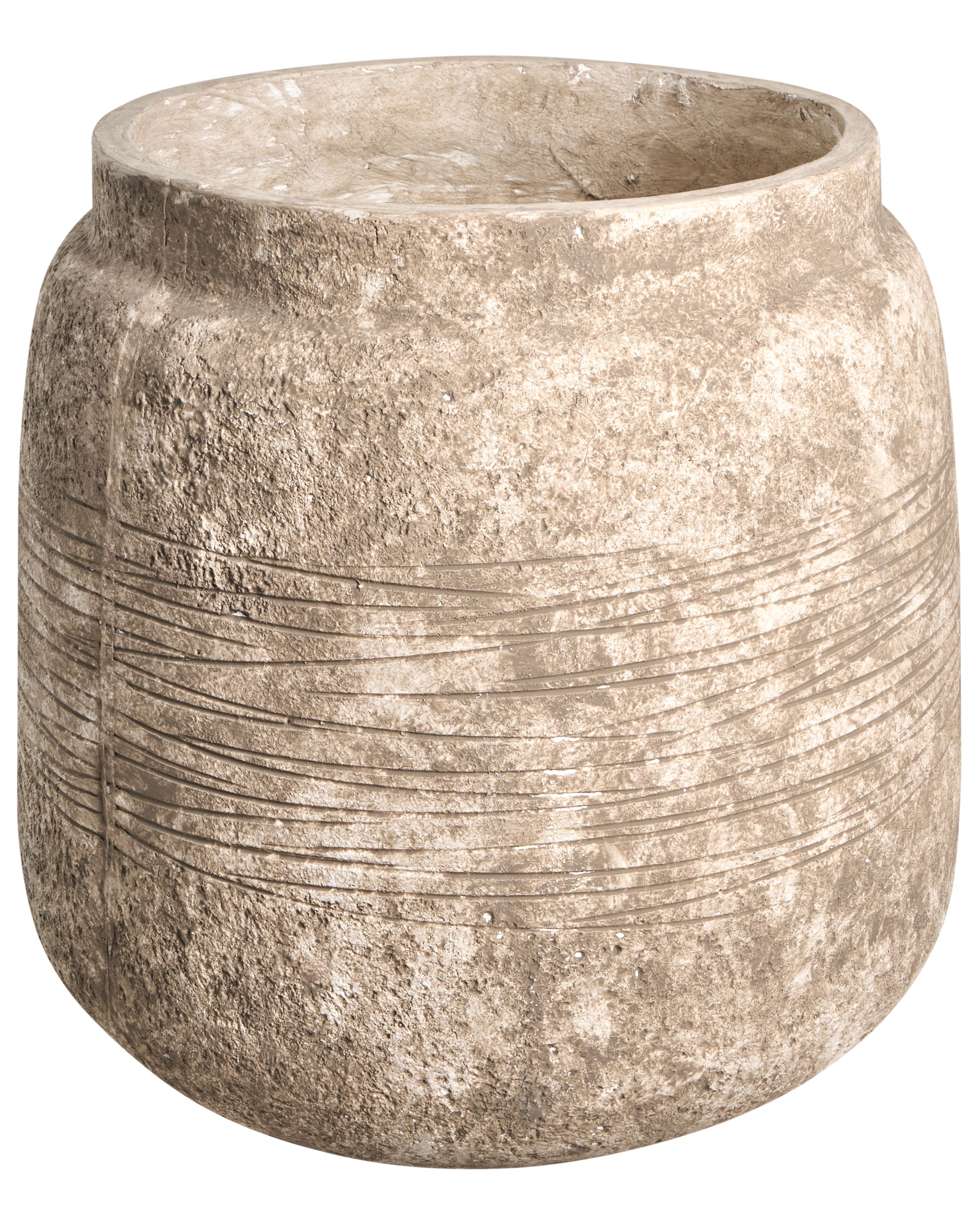 Plant Pot ARGOSTOLI 44 cm Beige