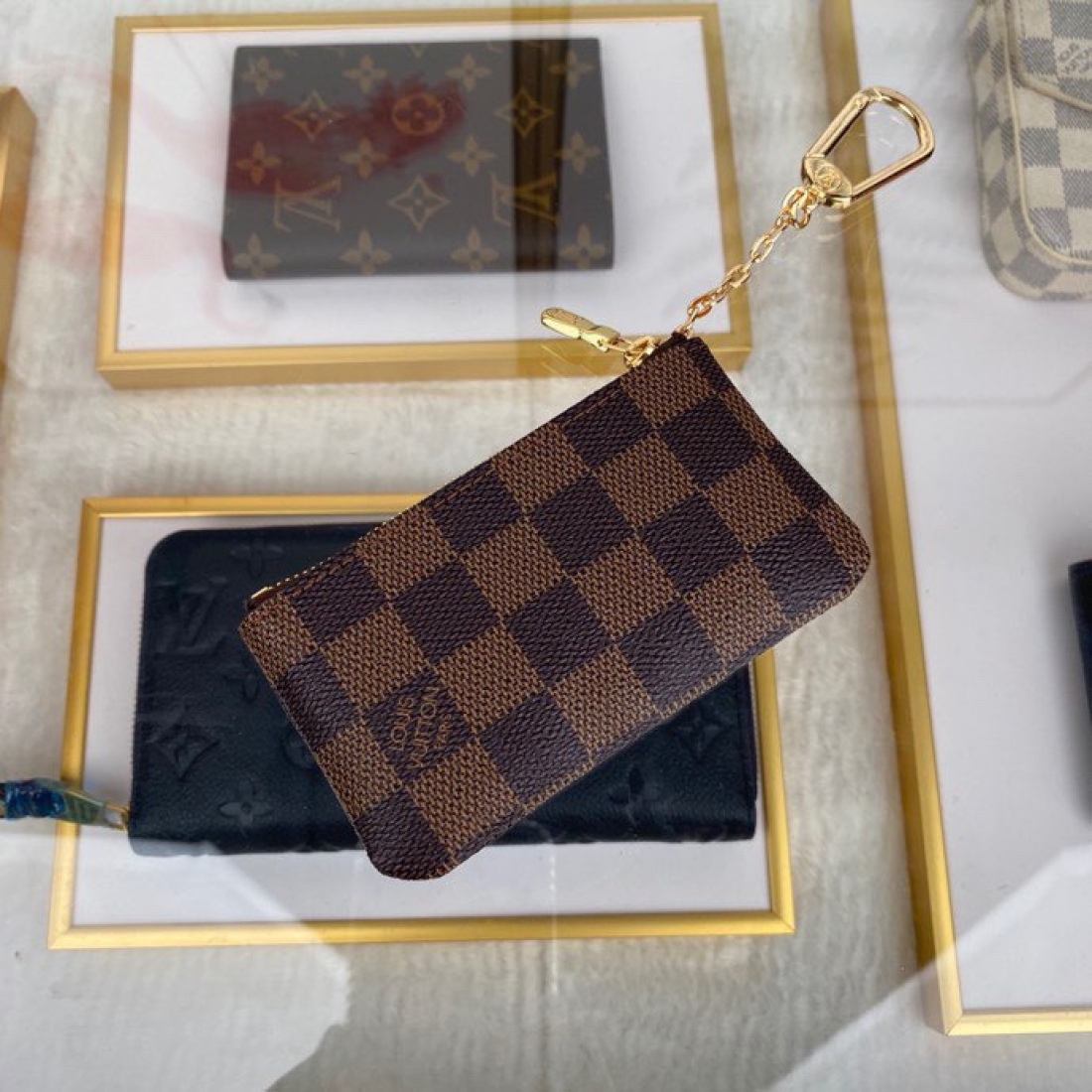Louis Vuitton LV Key & Coin Wallet1:1High-quality replica