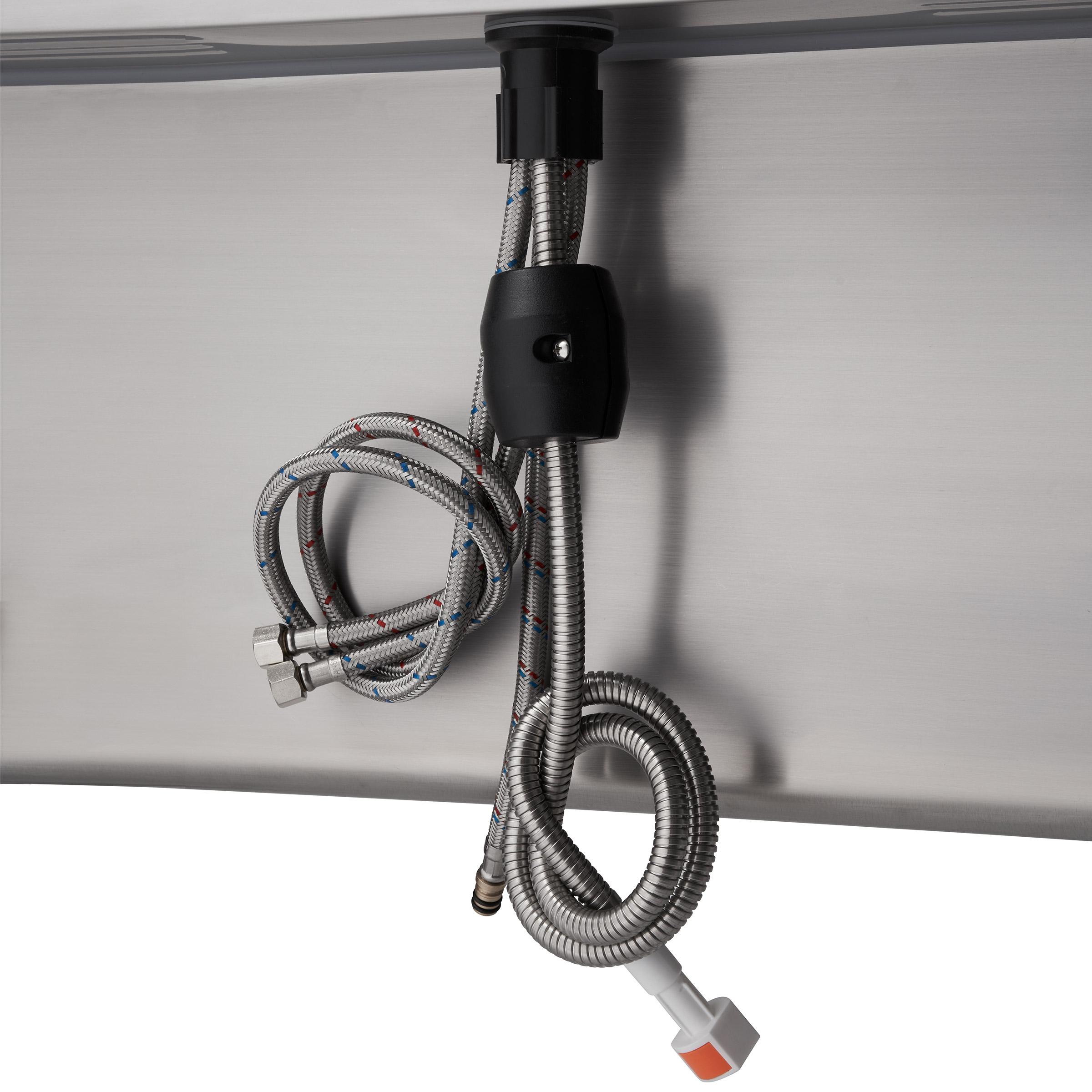 TRINITY 32' x 16' Stainless Steel Utility Sink with Pull-out Faucet - Image 8