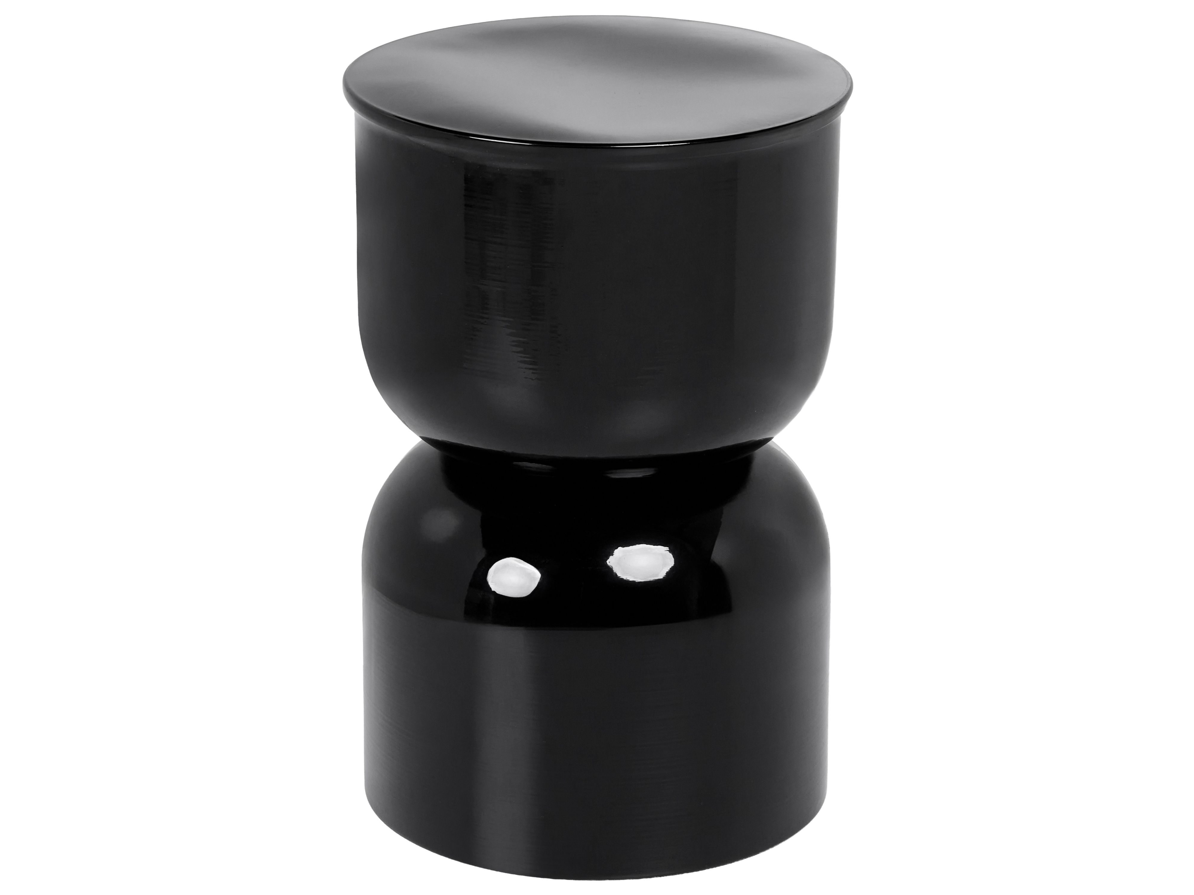 Side Table LETTA Metal Black