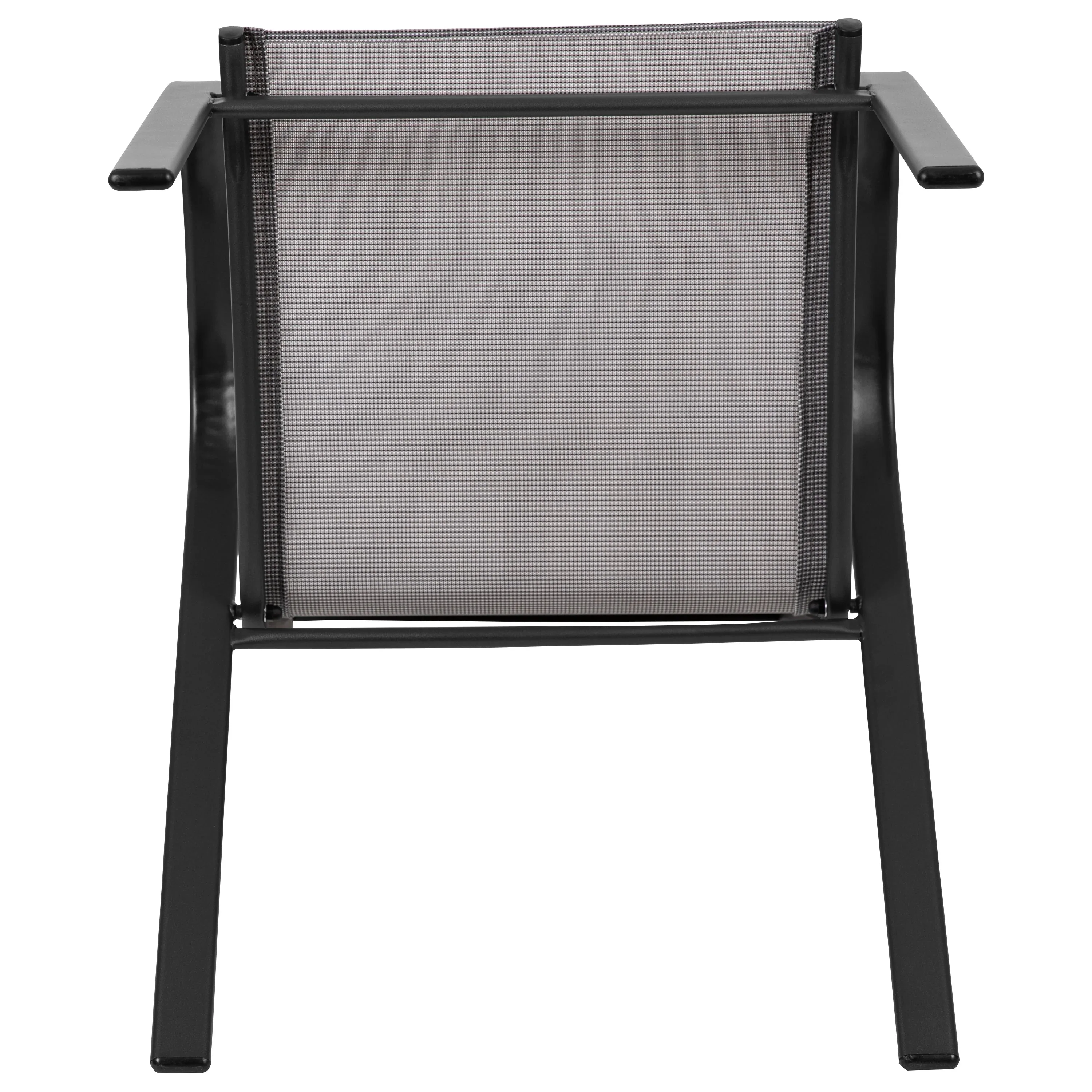 Emma + Oliver Outdoor Stack Chairs, Gray, 4 Pack, 21.25in W x 29in D x 36in H - Image 13 Emma + Oliver Outdoor Stack Chairs, Gray, 4 Pack, 21.25in W x 29in D x 36in H - Image 13